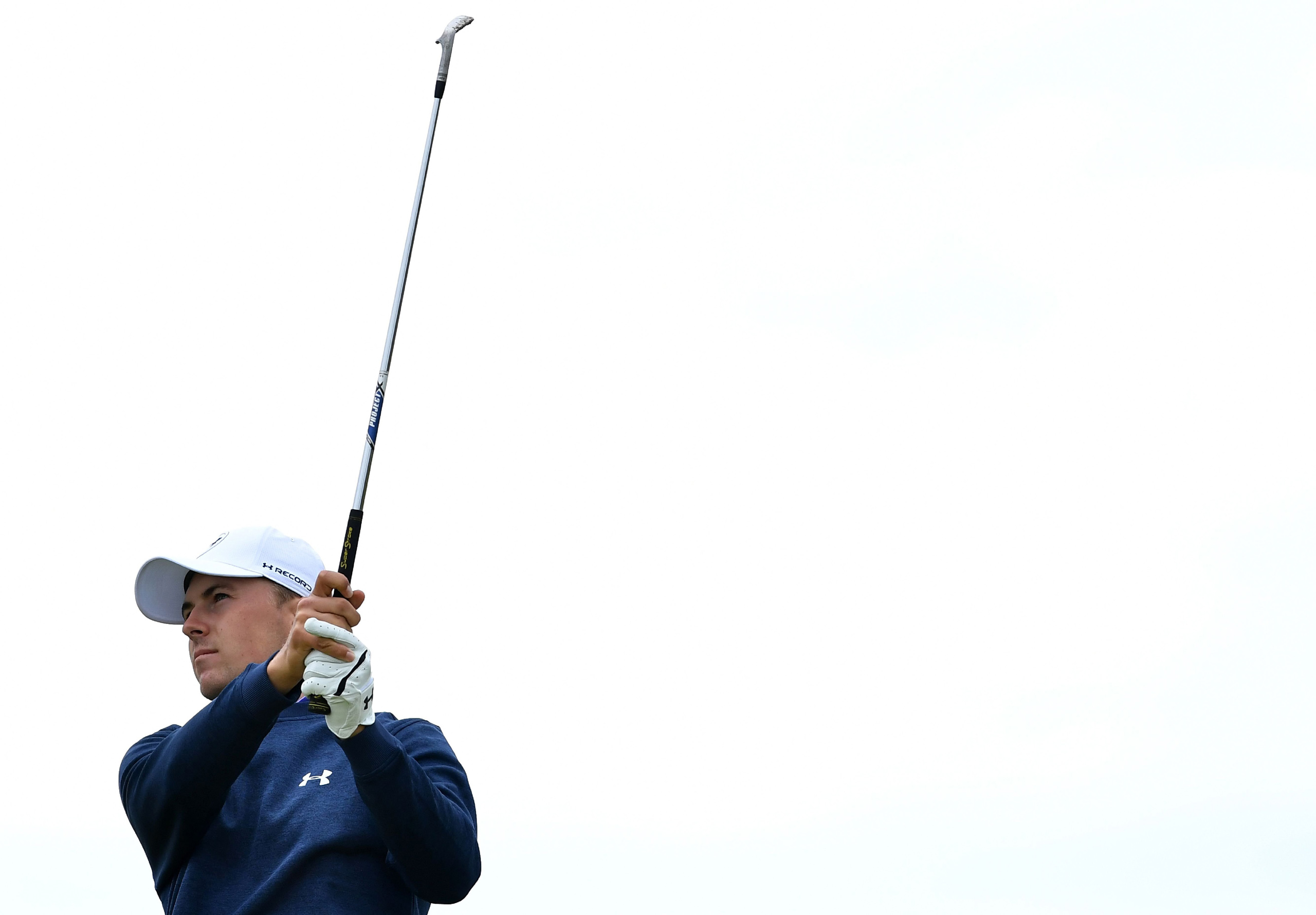 US golfer Jordan Spieth watches his approach shot on the 3rd hole during practice on July 11, 2016, ahead of the 2016 British Open Golf Championship at Royal Troon in Scotland.
                      The 2016 British Open begins on July 14, 2016. World number three Jordan Spieth became the latest leading golfer to decide not to play at the Olympics next month in Rio de Janeiro, the International Golf Federation president Peter Dawson announced Monday. / AFP PHOTO / BEN STANSALL / RESTRICTED TO EDITORIAL USEBEN STANSALL/AFP/Getty Images (BEN STANSALL&mdash;AFP/Getty Images)