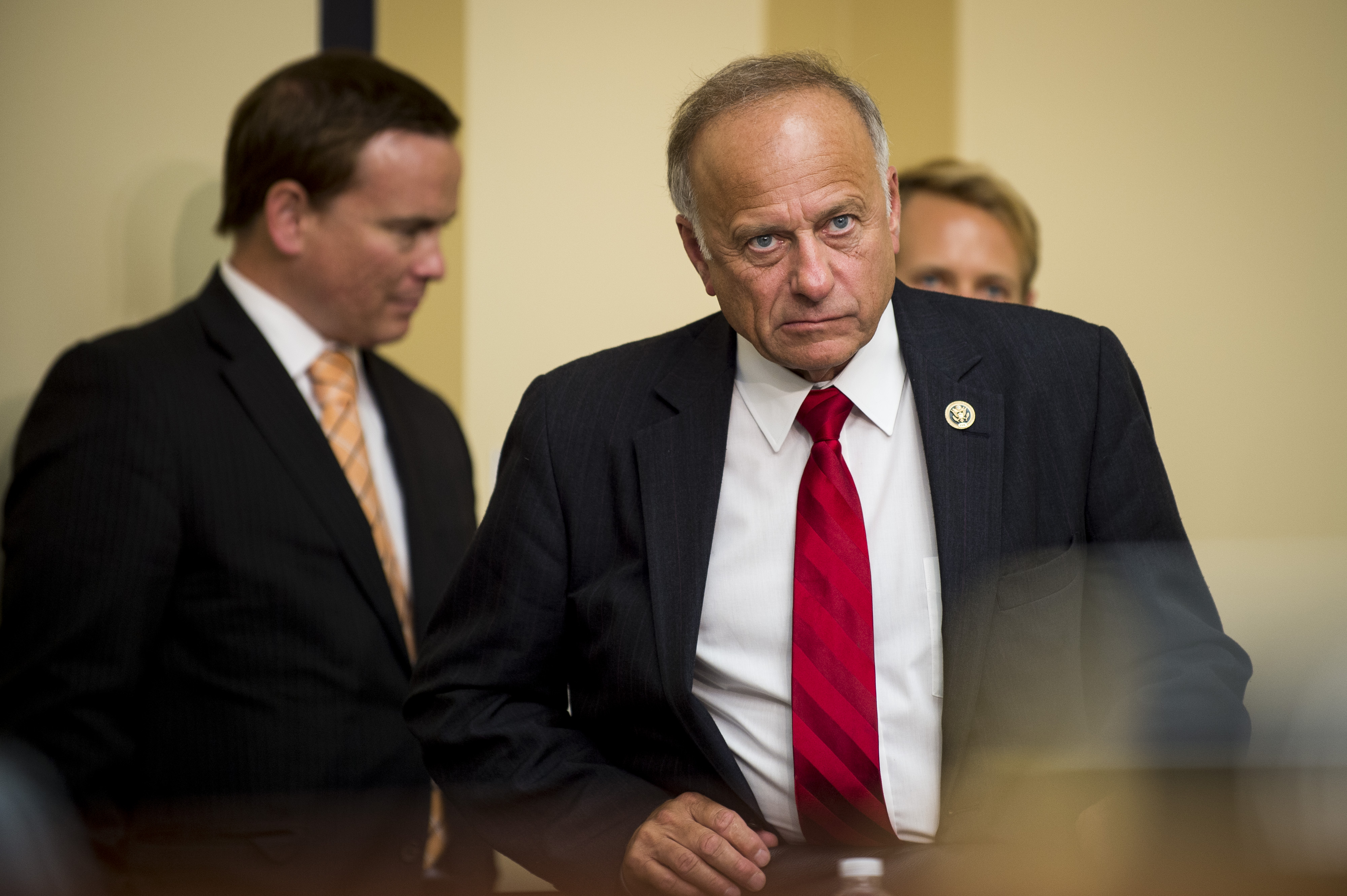 Representative Steve King, Republican from Iowa, in Washington. D.C., July 12, 2016. (Pete Marovich—Bloomberg/Getty Images)
