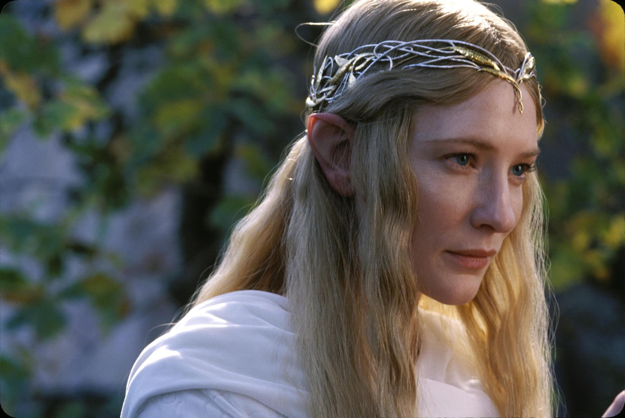 Cate Blanchett as Galadriel in 'The Lord of the Rings: The Fellowship of the Ring'