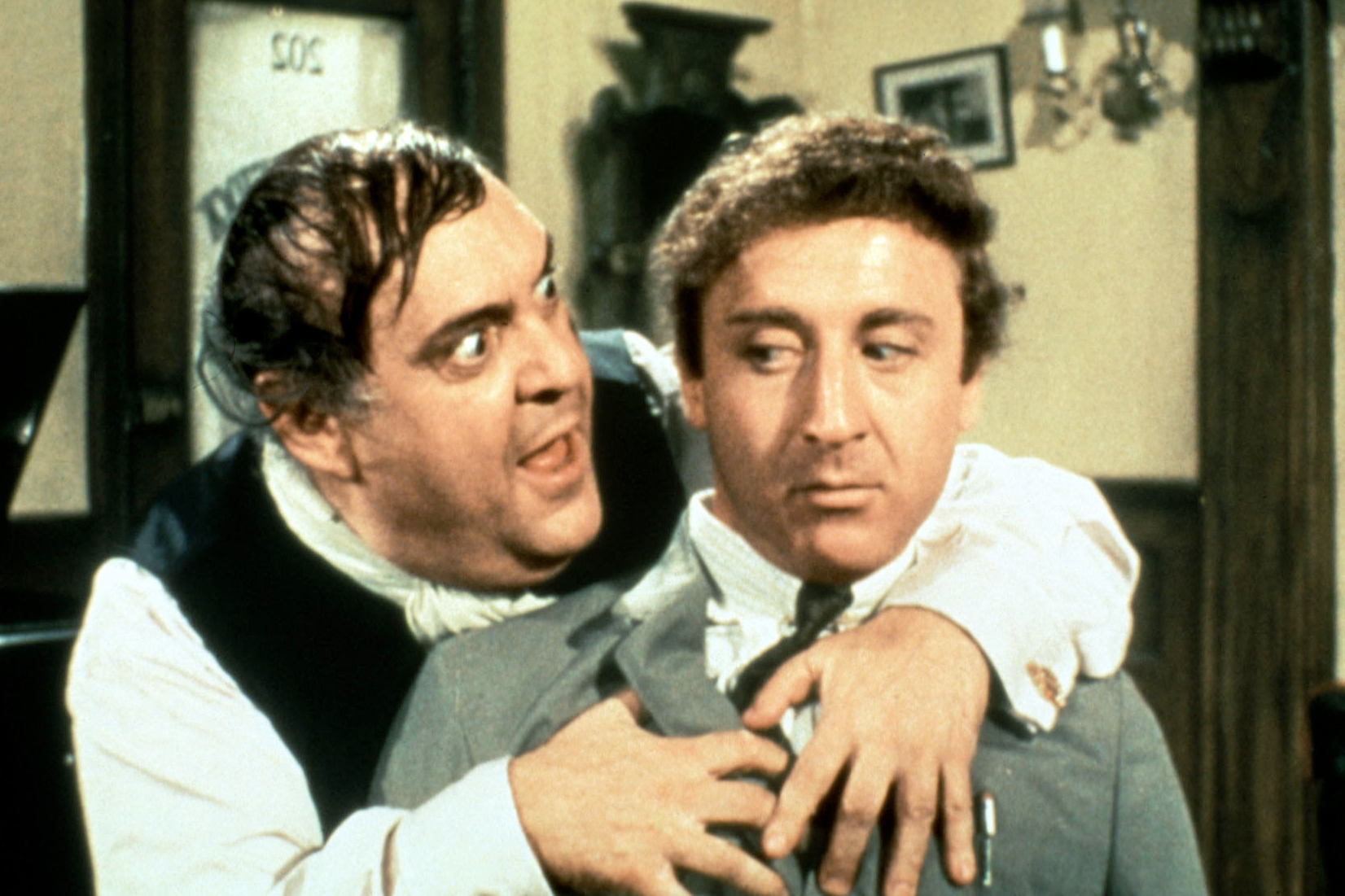 Movie: The Producers, 1968; Play: The Producers, 2001.