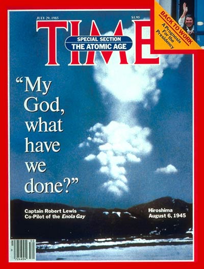 The July 29, 1985, cover of TIME