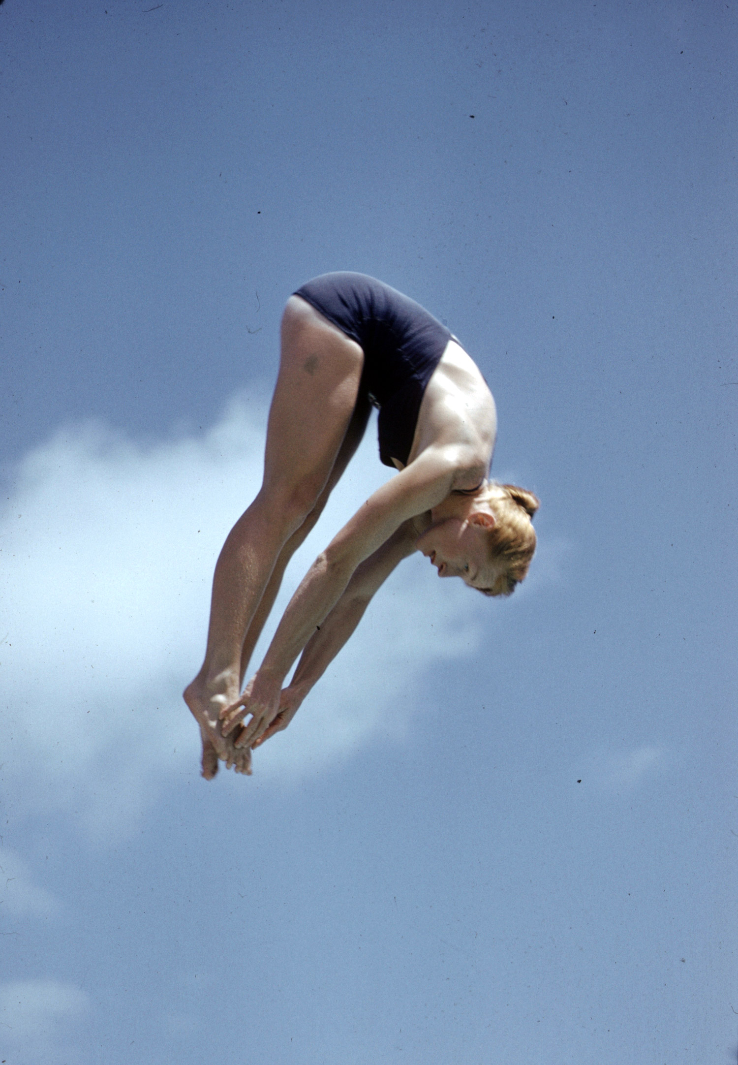 Women's diving champions in Florida, 1959.