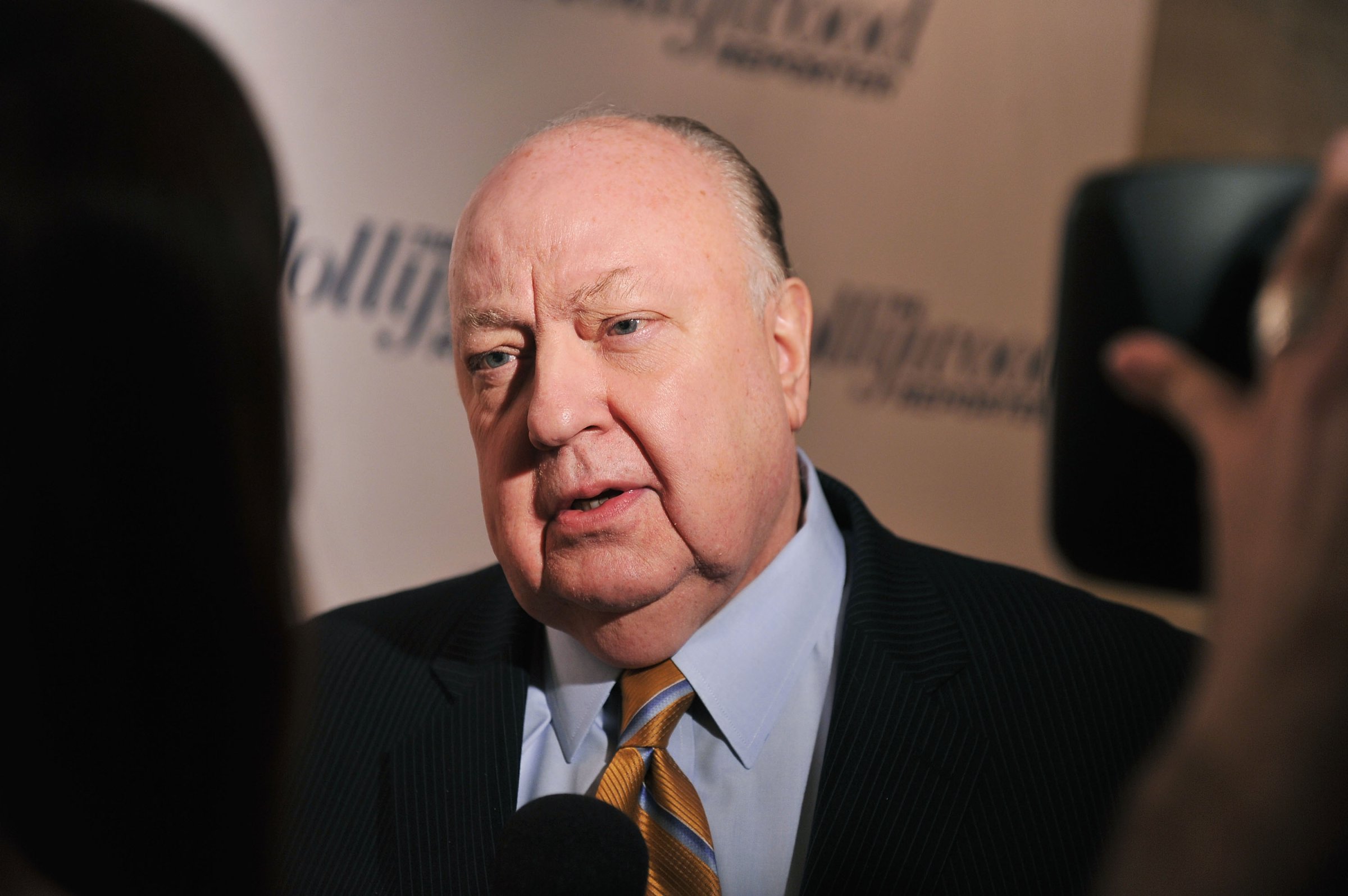 Roger Ailes attends the Hollywood Reporter celebration of "The 35 Most Powerful People in Media" at the Four Season Grill Room in New York City on April 11, 2012.