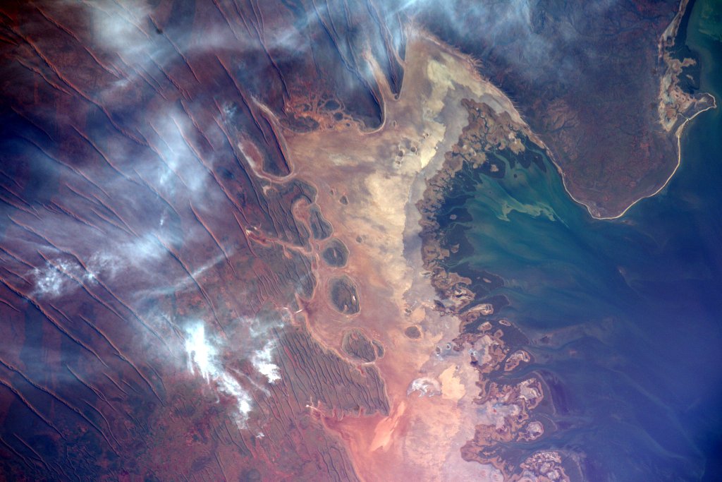 The Exmouth Gulf, in Western Australia.