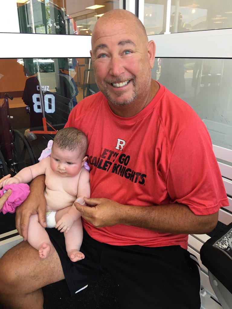 Steven Eckel, 53, rescued a baby from a hot car in a New Jersey parking lot by wielding a sledgehammer. (Photo courtesy Steven Eckel)