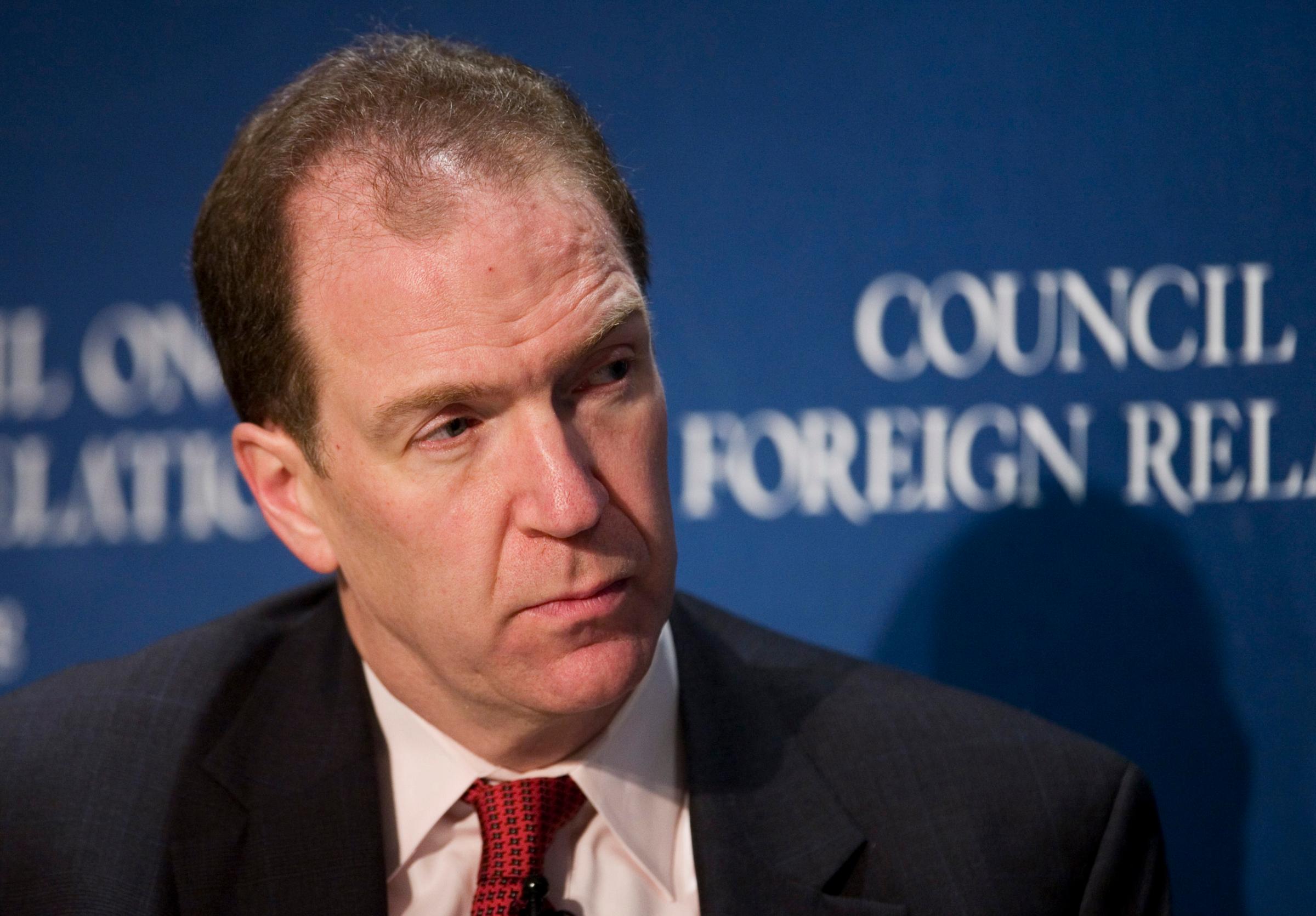 David Malpass, the Chief Economist at Bear, Stearns and Co. Inc., speaks at the Council on Foreign Relations in New York City on Nov. 19, 2007.