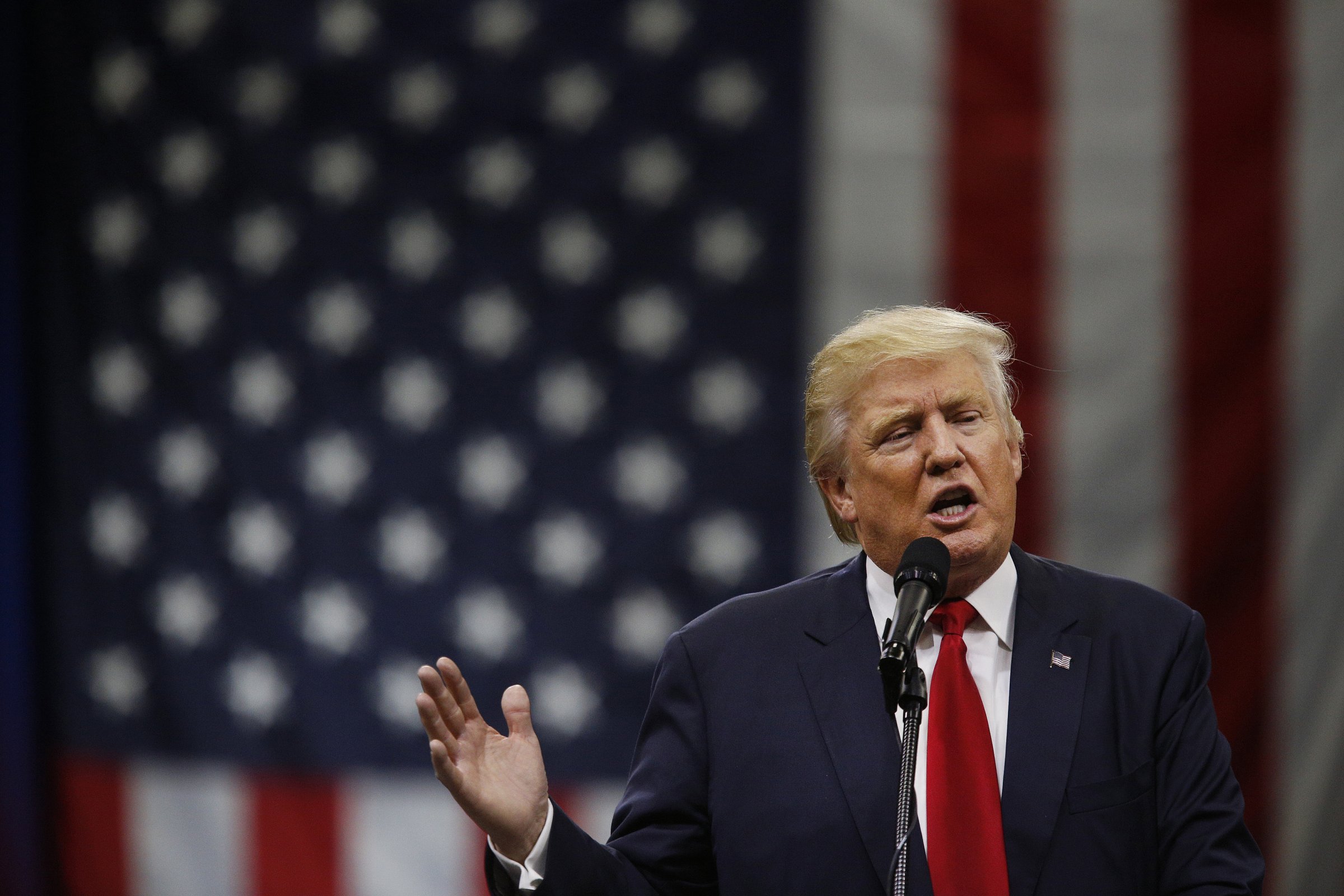 Republican Presidential Nominee Donald Trump Holds Ohio Town Hall Event