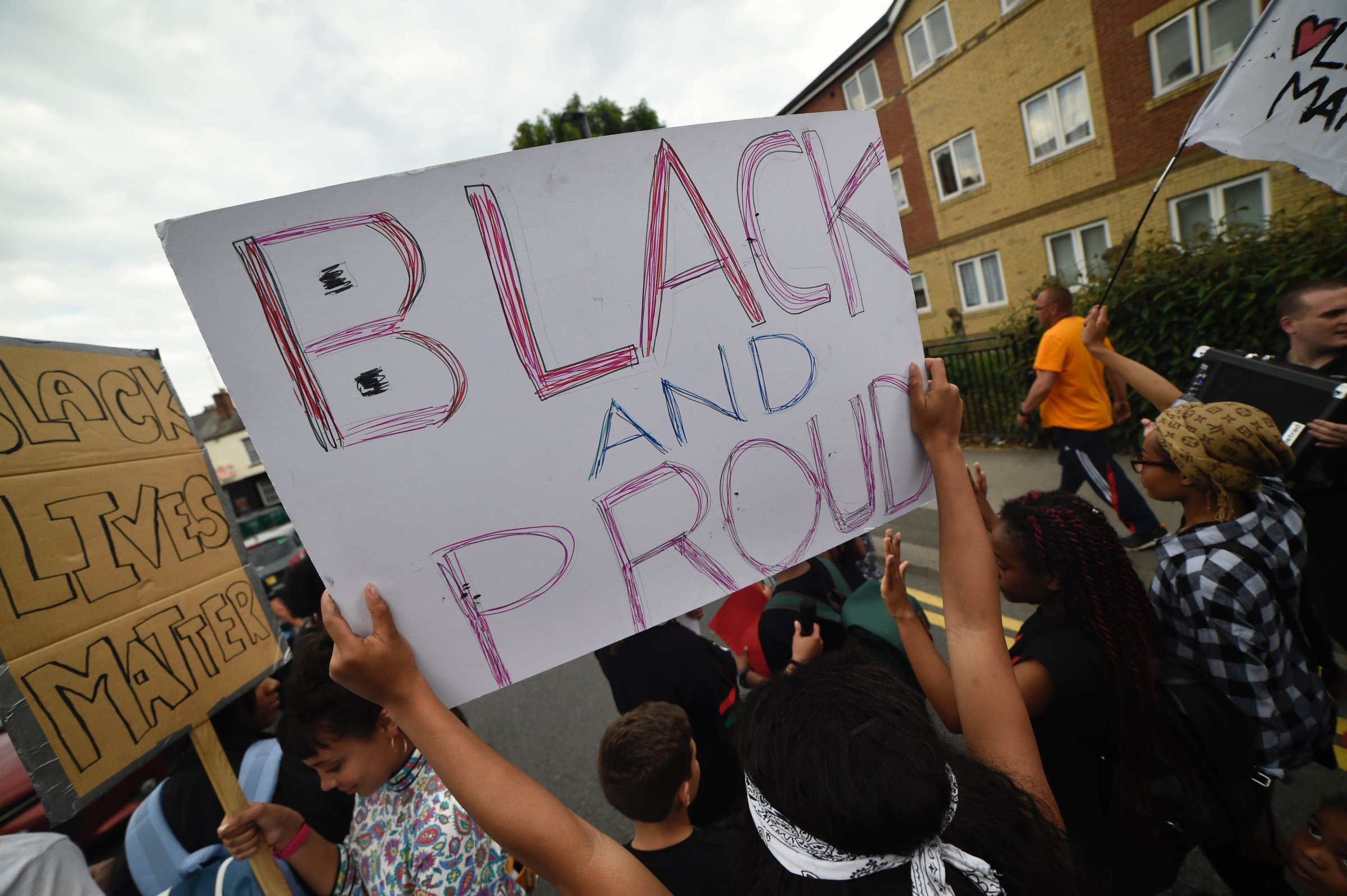 United Kingdom: Black Lives Matter Rally in Sheffield