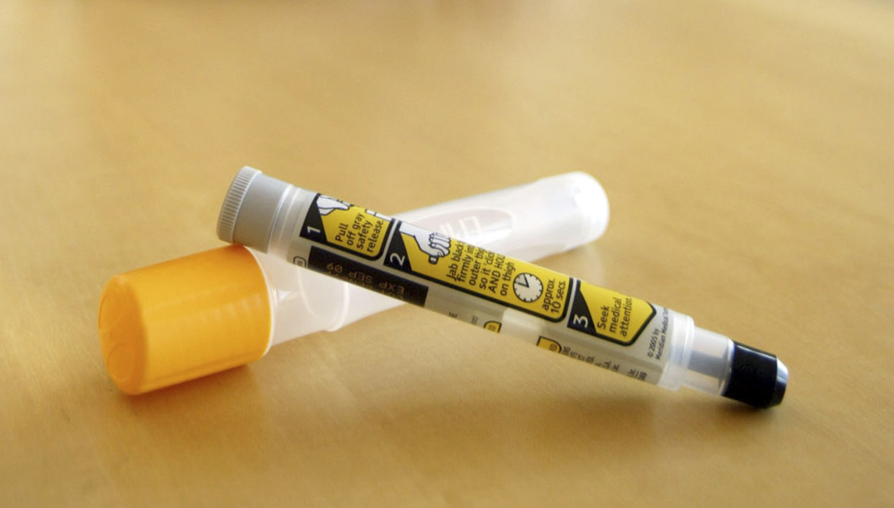An EpiPen, used to treat anaphylactic shock. (Anda Chu—Getty Images)