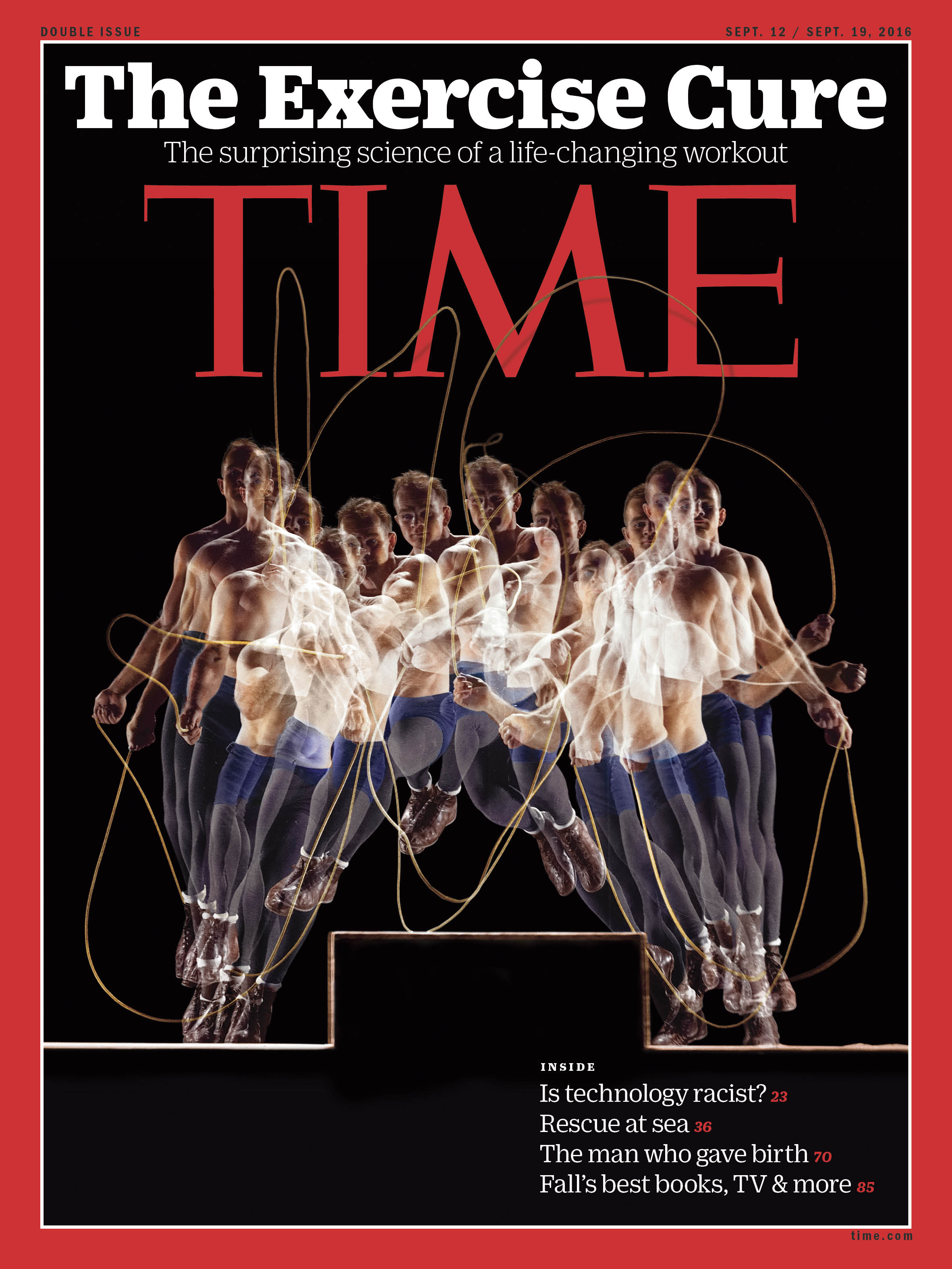 The Exercise Cure Time Magazine Cover