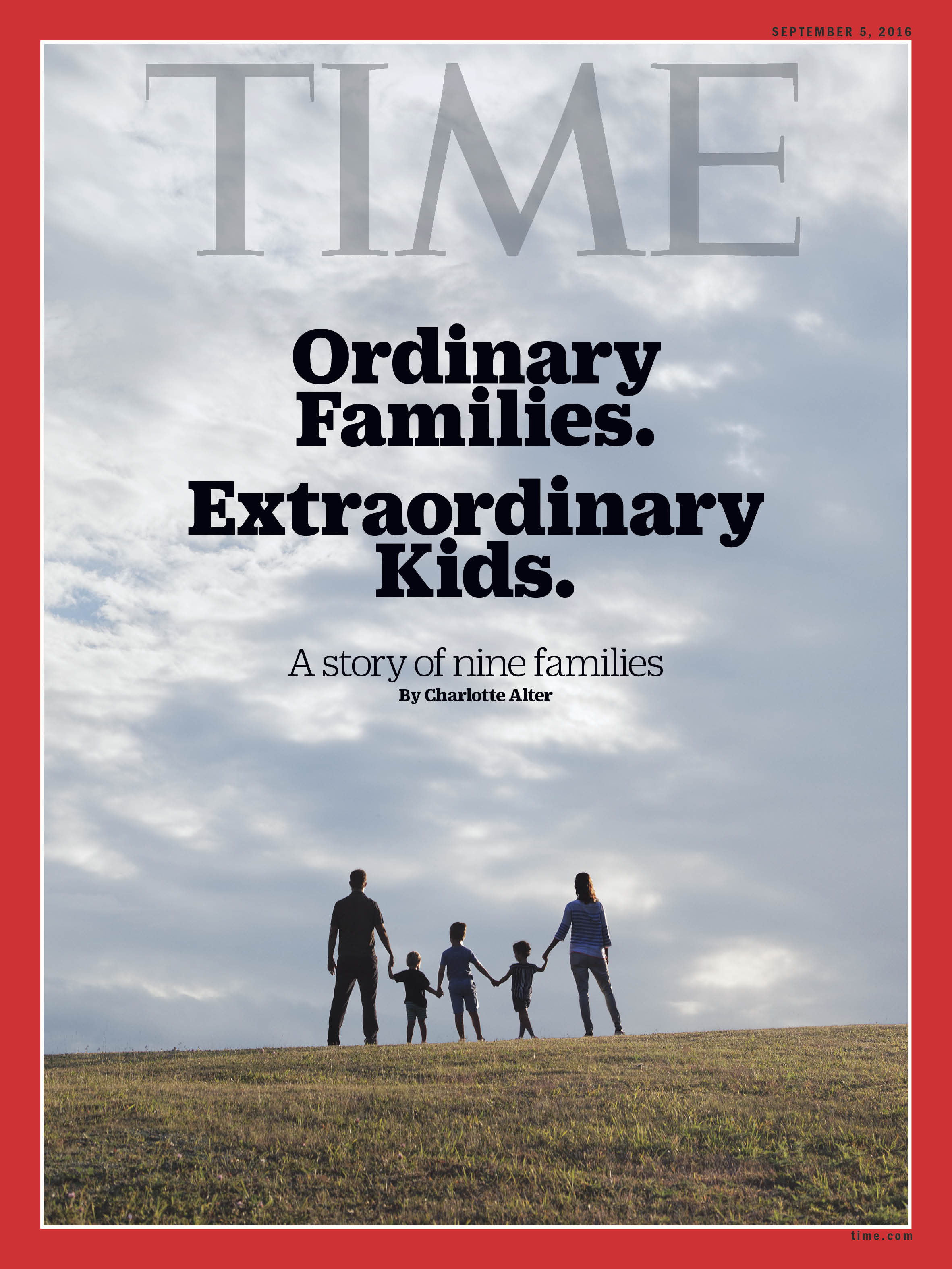 Extraordinary Kids Families Time Magazine Cover 160905