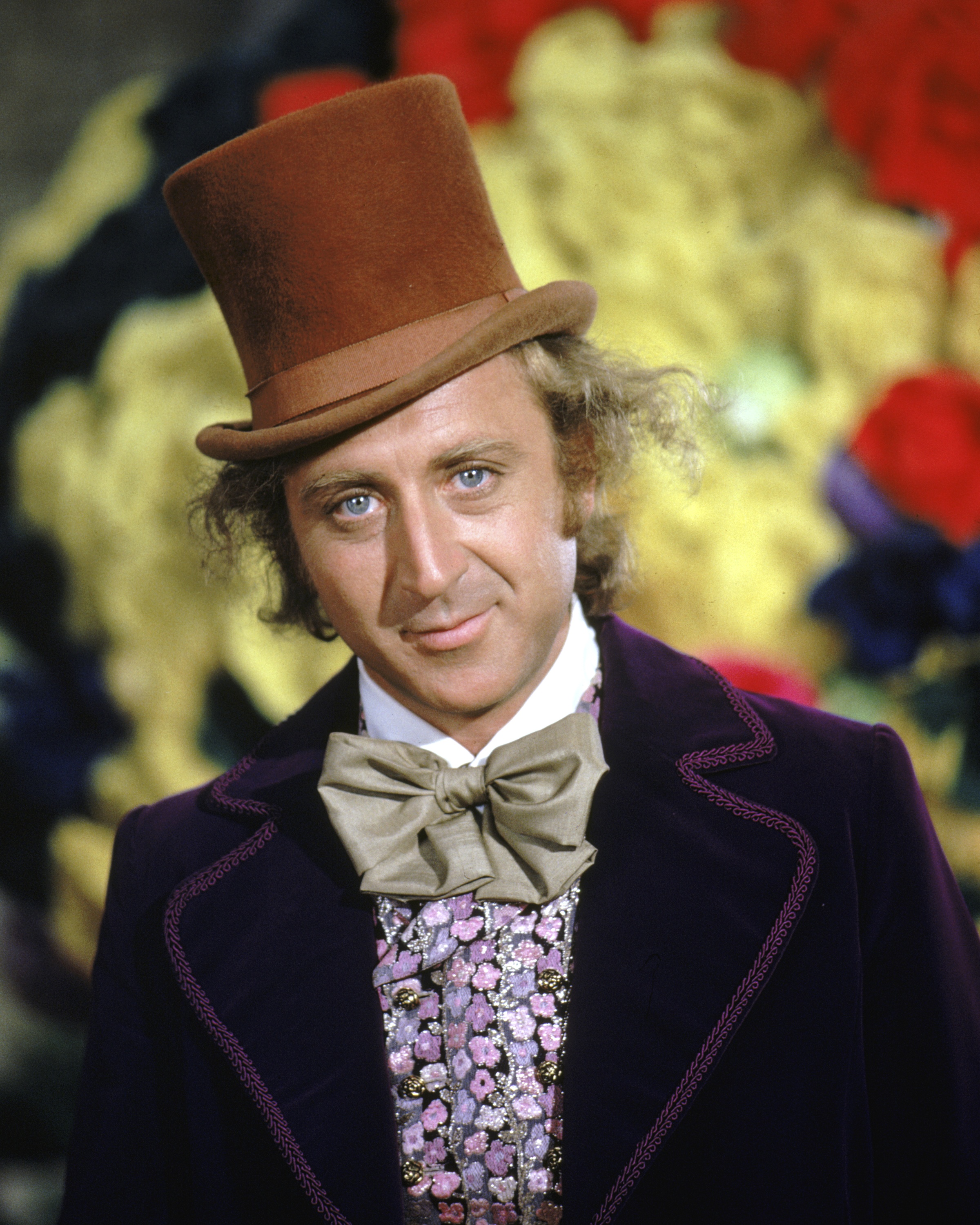 American actor Gene Wilder as Willy Wonka in 'Willy Wonka &amp; The Chocolate Factory', directed by Mel Stuart, 1971. (Silver Screen Collection—Getty Images)