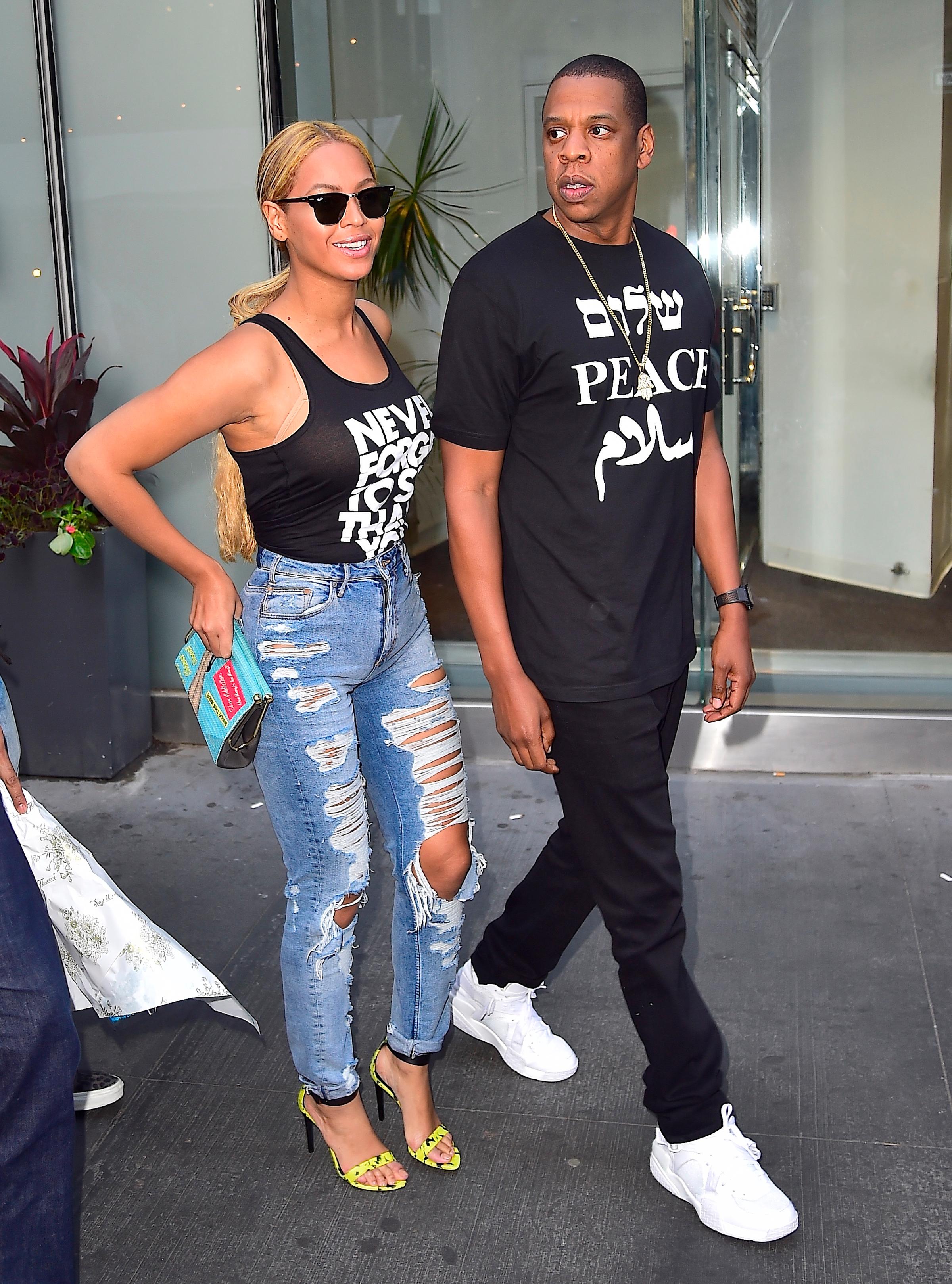 Celebrity Sightings In New York City - May 11, 2015