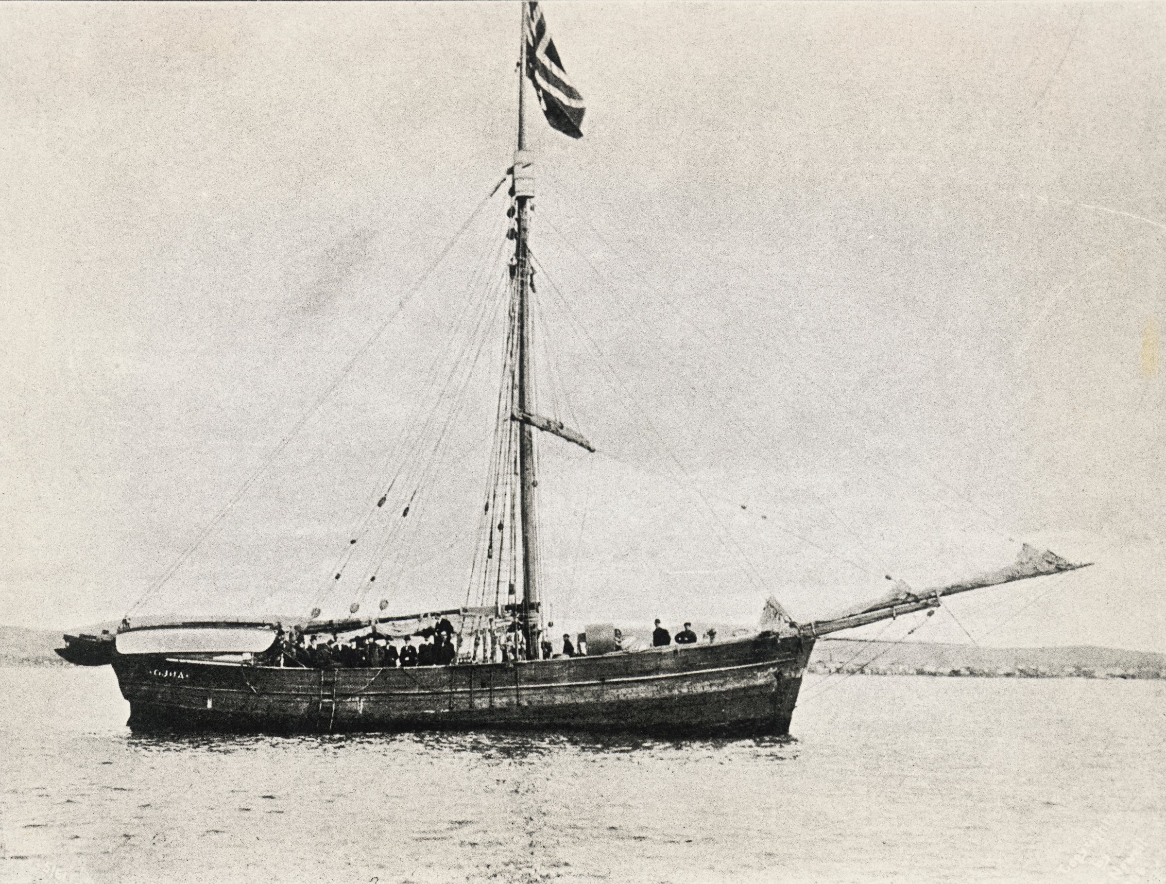 The Gjoa ship