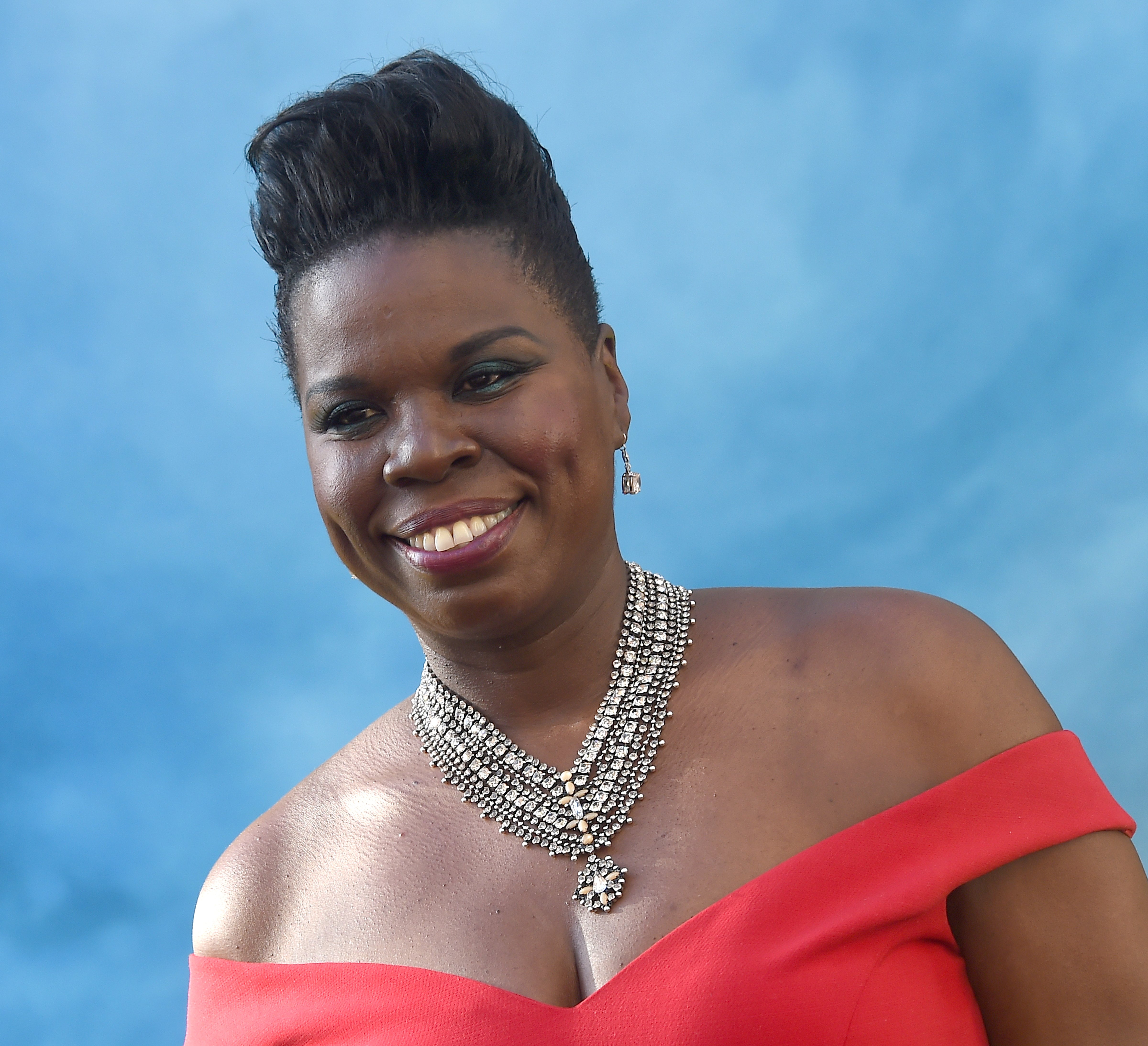 Actress/comedian Leslie Jones arrives at the premiere of Sony Pictures' "Ghostbusters" at TCL Chinese Theatre on July 9, 2016 in Hollywood, California. (Gregg DeGuire—WireImage/Getty Images)