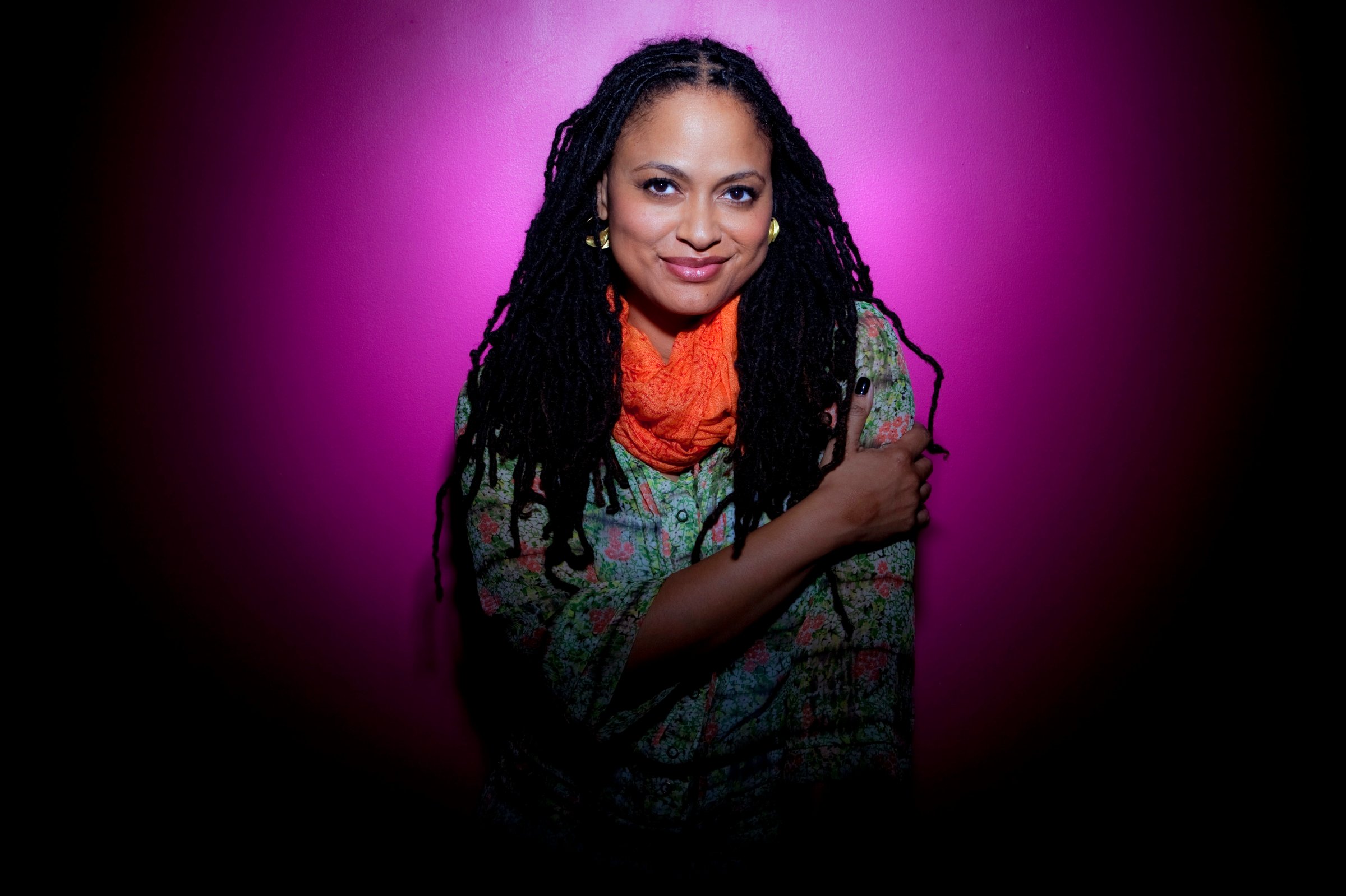 Ava DuVernay is photographed in Los Angeles at the Downtown Independent Theater.