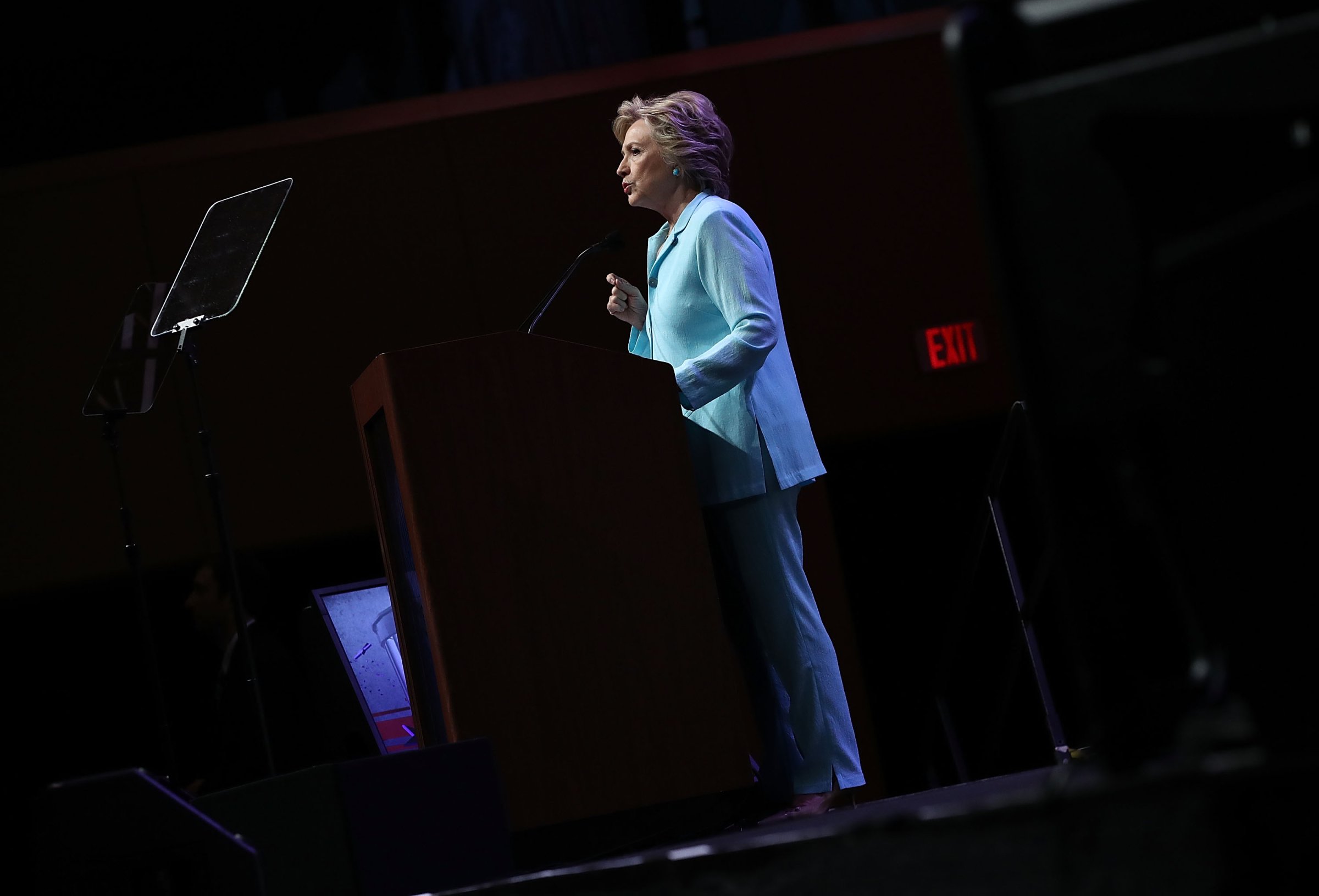 Hillary Clinton Speaks At The National Association Of Black And Hispanic Journalists Joint Convention In D.C.