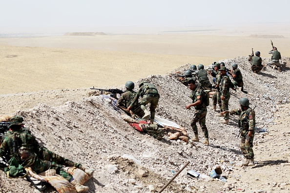 Syrian Peshmerga fighters
