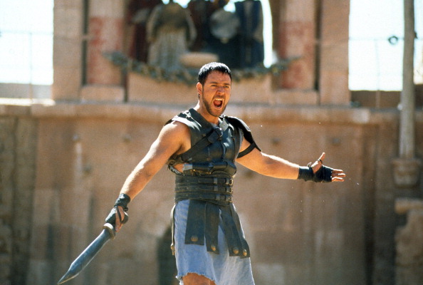 Russell Crowe in <em>Gladiator</em> (Universal/Getty Images)