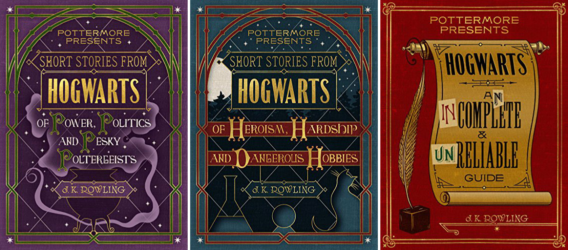 J.K. Rowling's enlightening updates and personal reflections have been knitted into three short story collections, released as $2.70 eBooks Tuesday (Pottermore from J.K. Rowling)