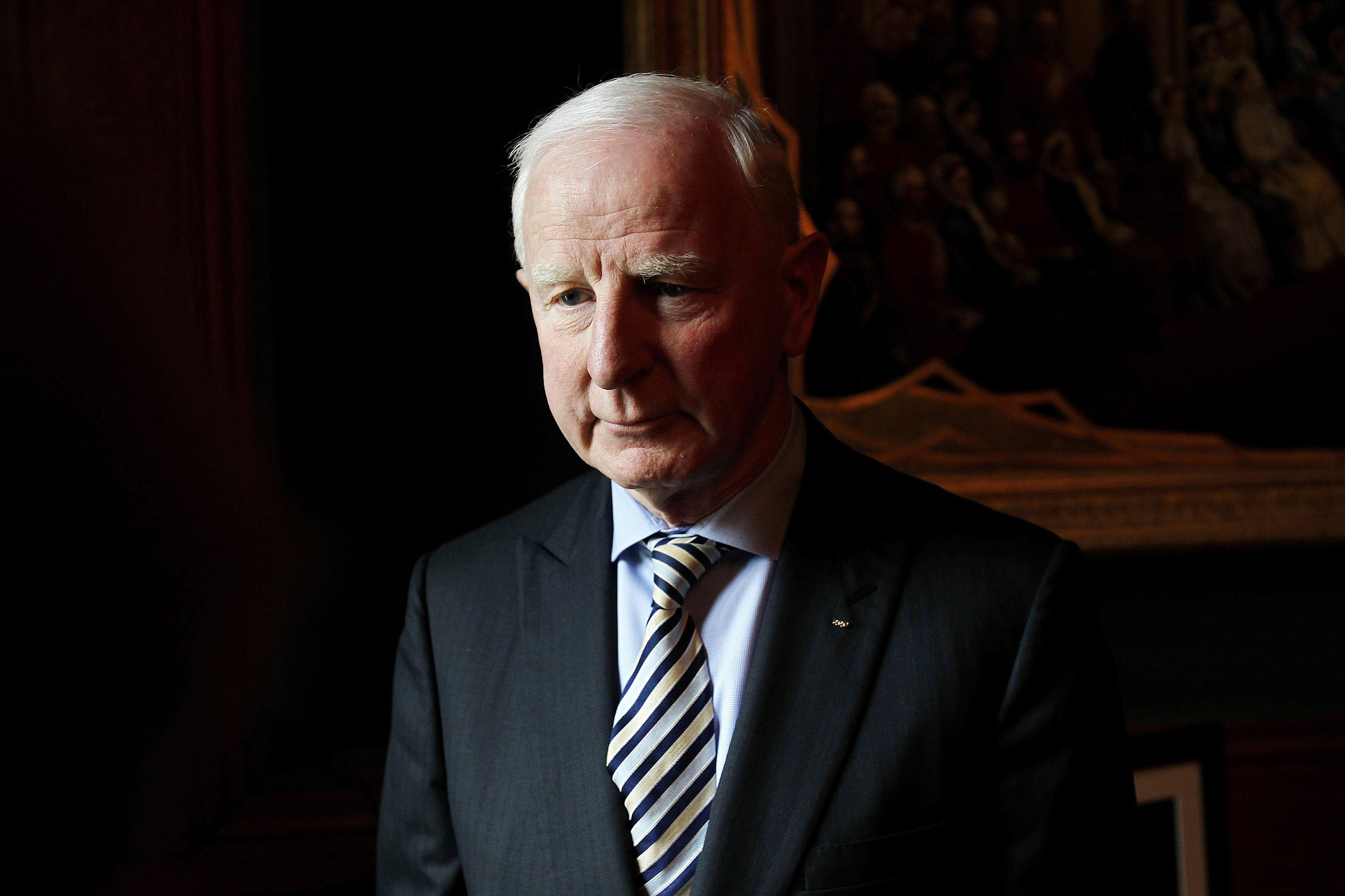Patrick Hickey, President of the Olympic Council of Ireland in 2012. (Julien Behal—PA Wire/Zuma Press)