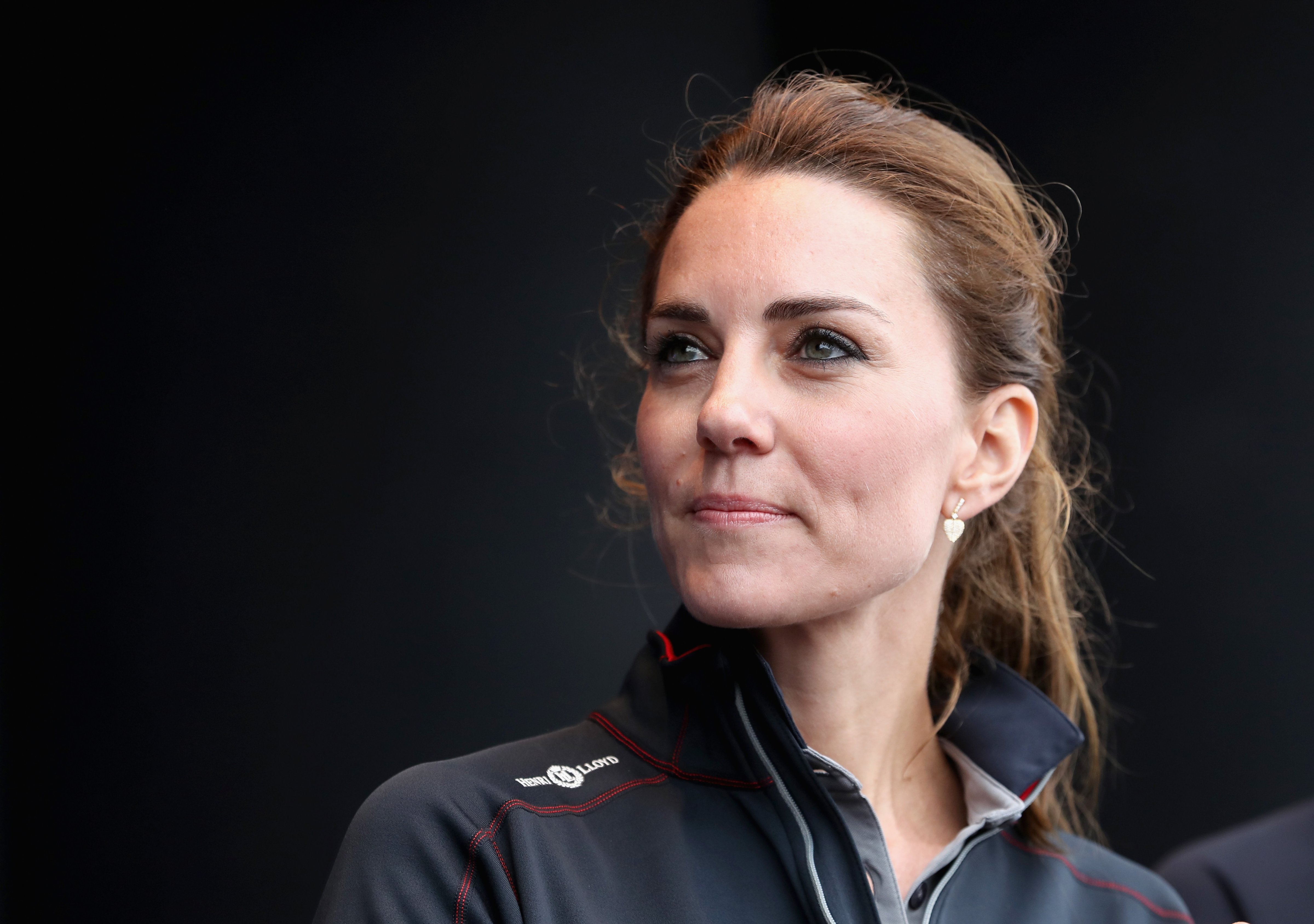 PORTSMOUTH, ENGLAND - JULY 24:  Catherine, Duchess of Cambridge is seen on stage at the America's Cup World Series on July 24, 2016 in Portsmouth, England.  (Photo by Chris Jackson/Getty Images) (Chris Jackson/Getty Images)