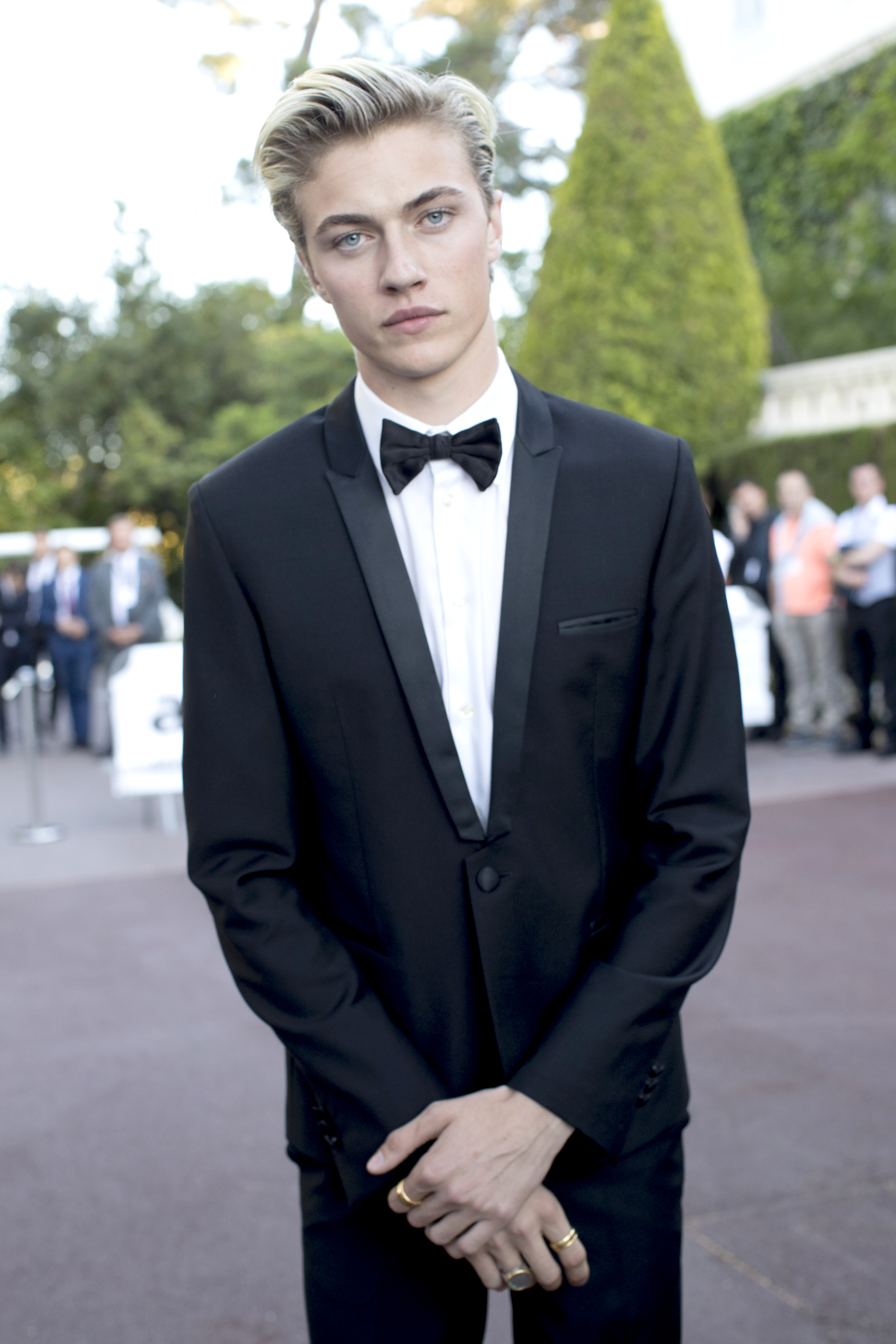 CAP D'ANTIBES, FRANCE - MAY 19:  Lucky Blue Smith attends the amfAR's 23rd Cinema Against AIDS Gala at Hotel du Cap-Eden-Roc on May 19, 2016 in Cap d'Antibes, France.  (Photo by Kevin Tachman/WireImage)