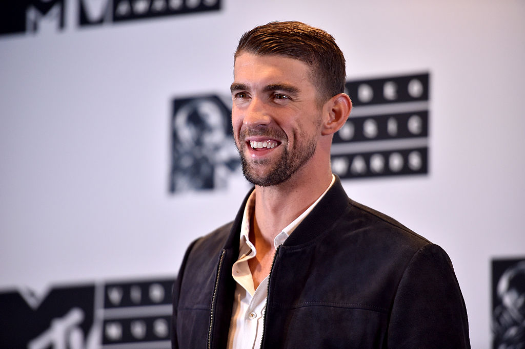 Michael Phelps attends the 2016 MTV Music Video Awards at Madison Square Garden on August 28, 2016 in New York City.