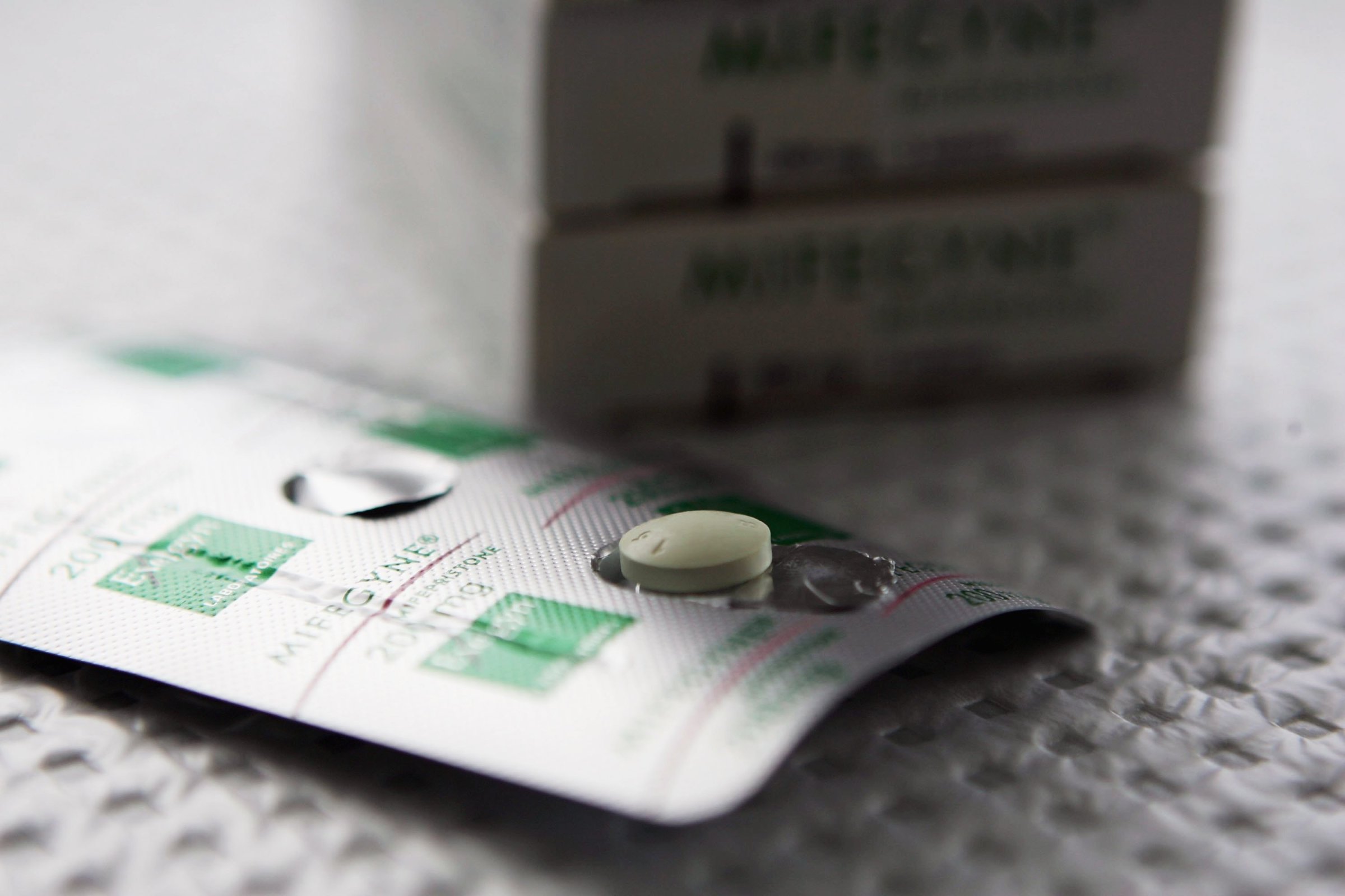 The abortion drug mifepristone, also known as RU-486.