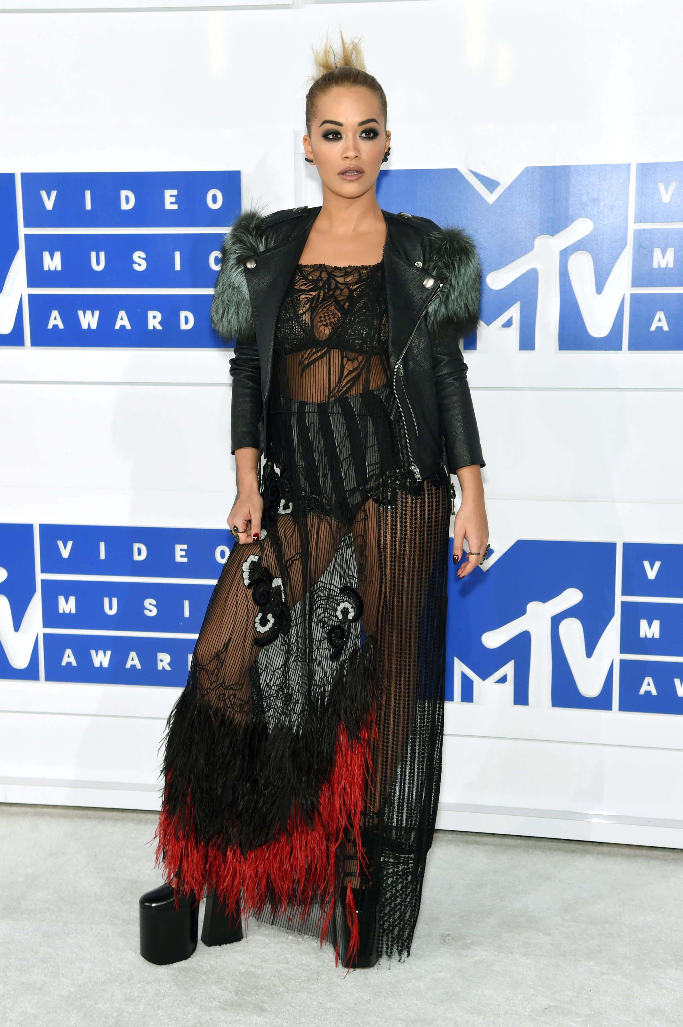 Rita Ora attends the 2016 MTV Video Music Awards at Madison Square Garden on Aug. 28, 2016 in New York City.