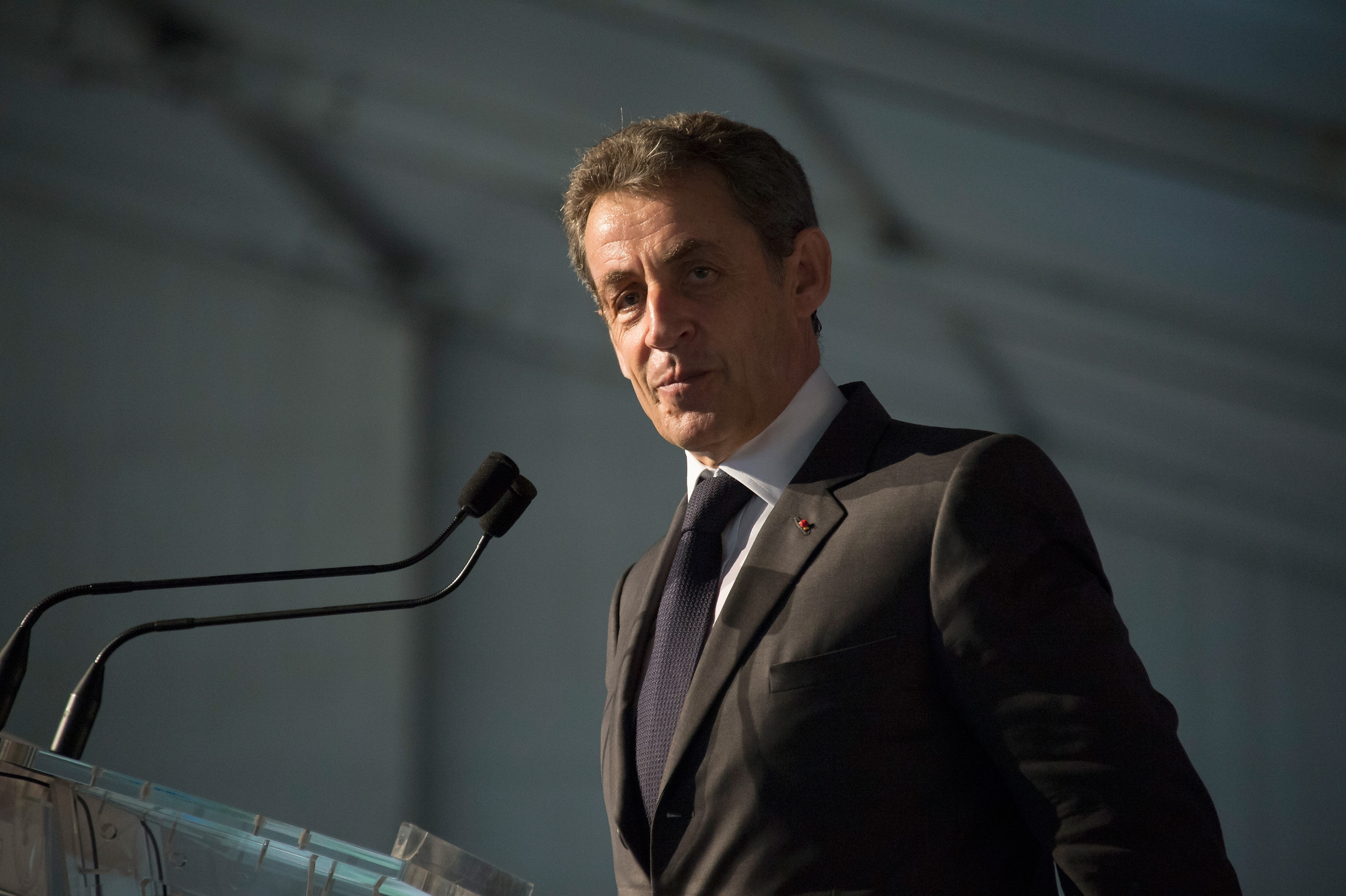 Former French President Nicolas Sarkozy in 2015. (Aurelien Meunier—Getty Images)