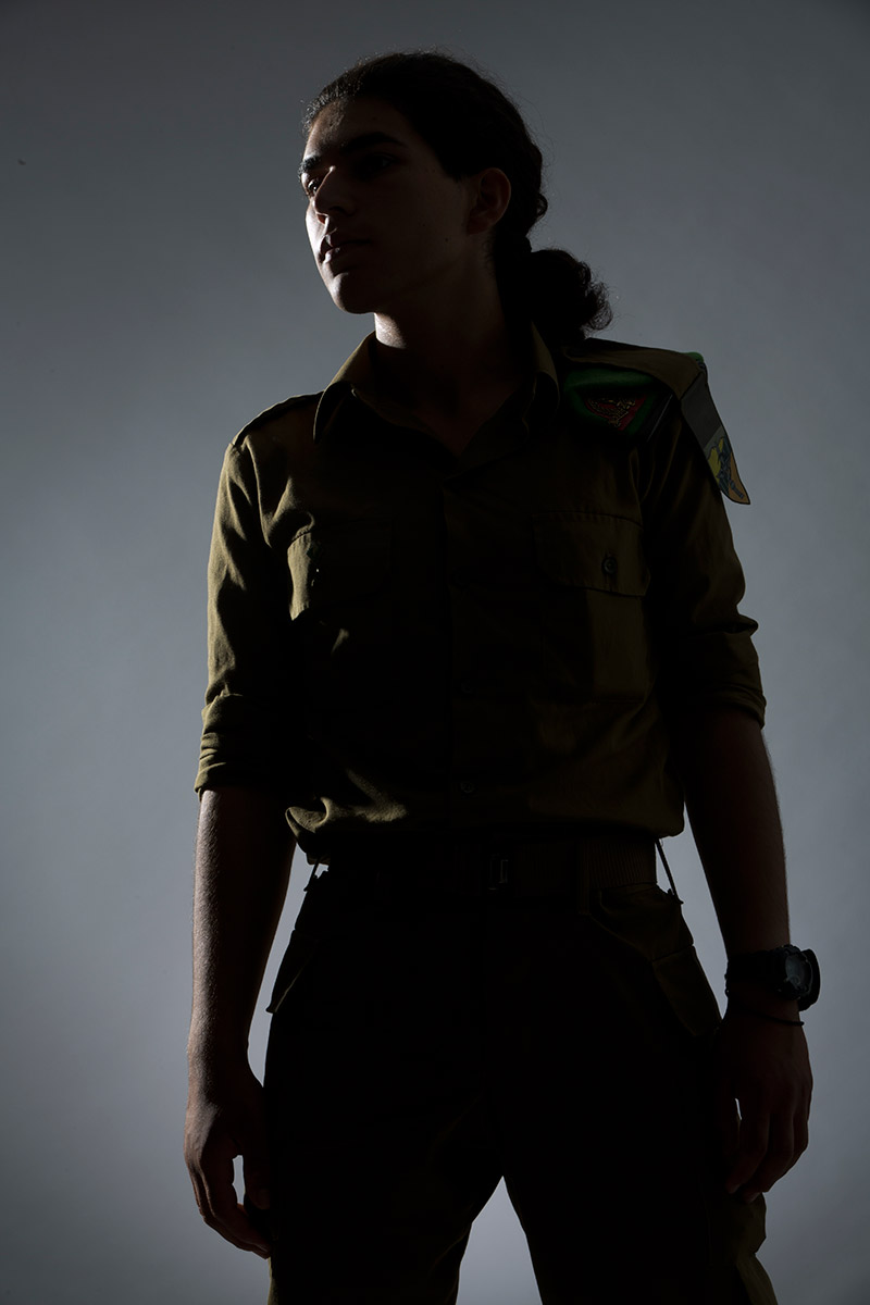 Amy, a transgender IDF soldier, in Tel Aviv, Israel, in July. She grew up in a religious family and found the army more accepting than she anticipated.