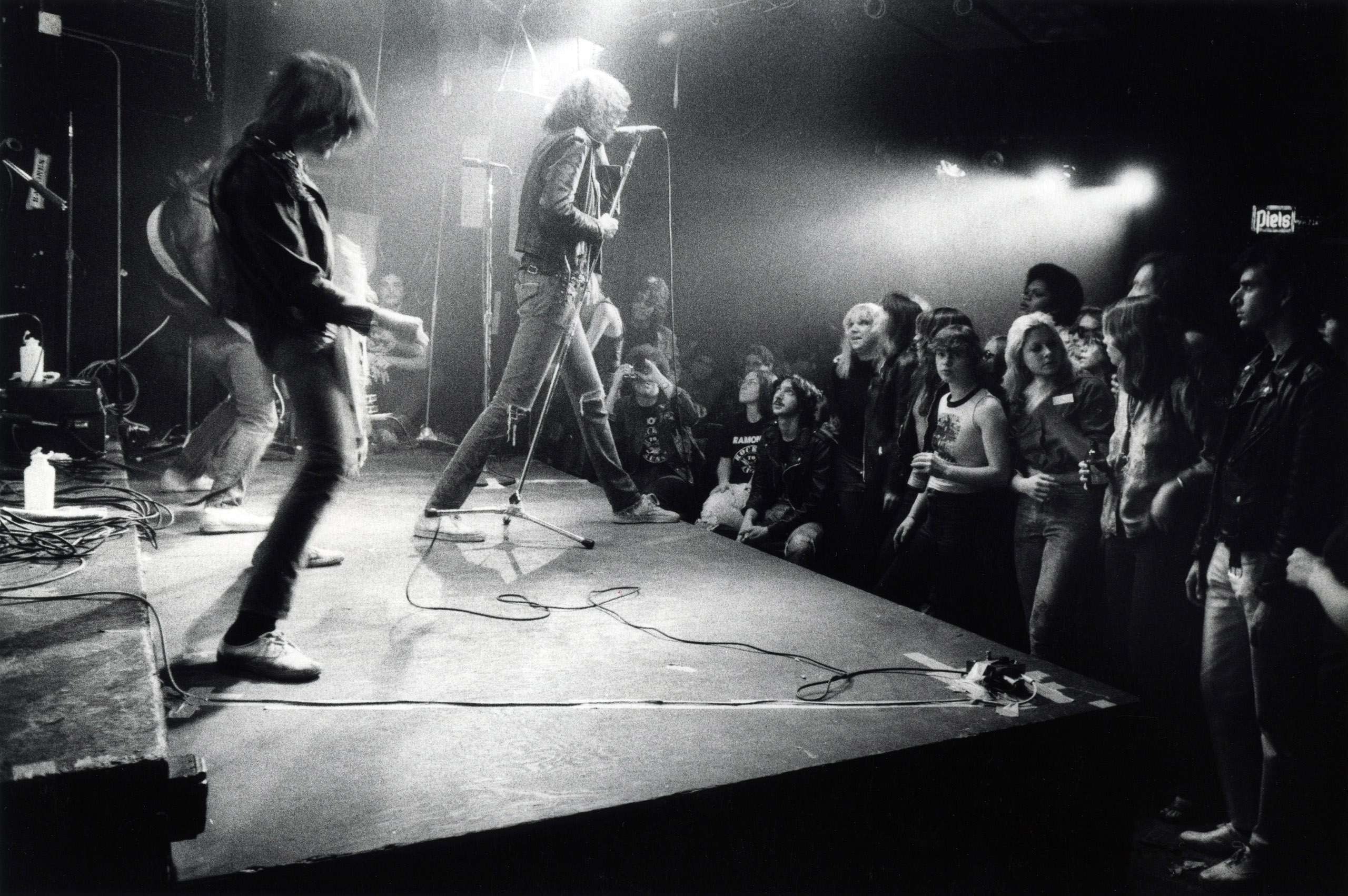 Ramones, CBGB, 1977.