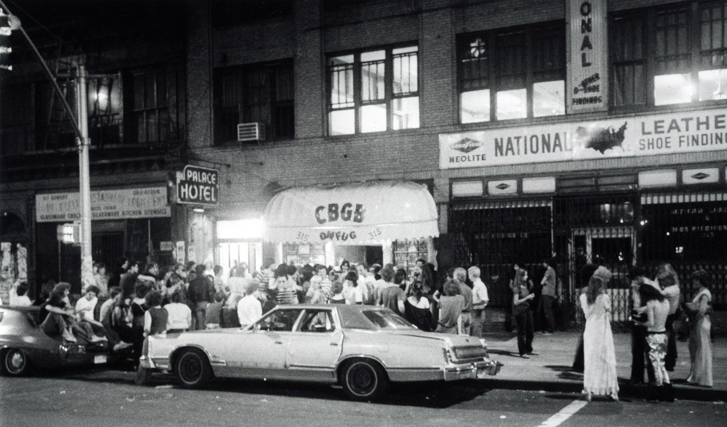 Bowery view, summer, 1977.