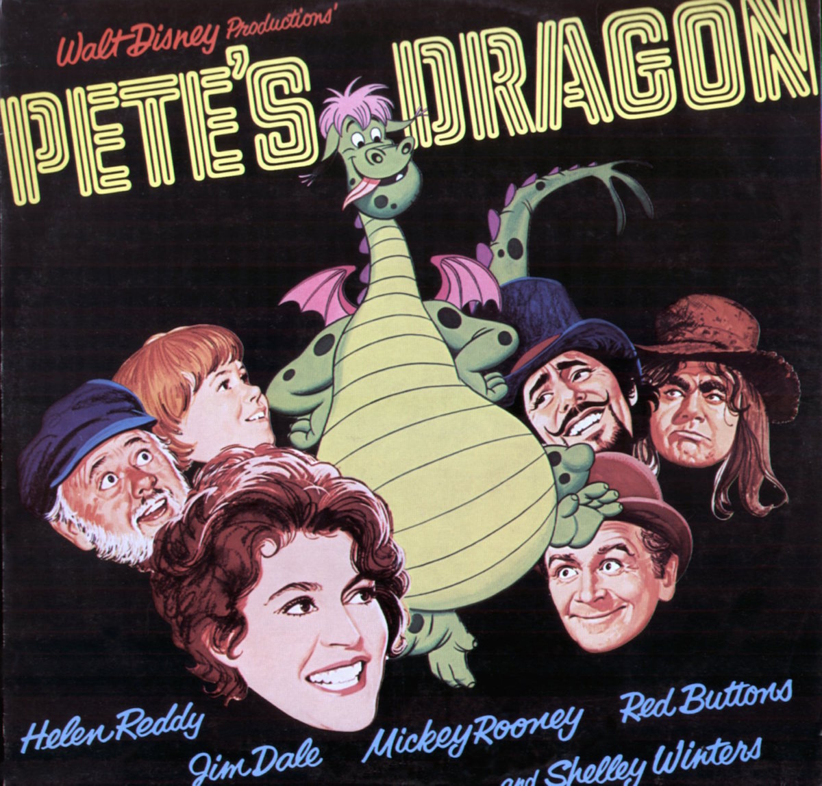The Pete's Dragon poster from 1977 (GAB Archive / Redferns / Getty Images)