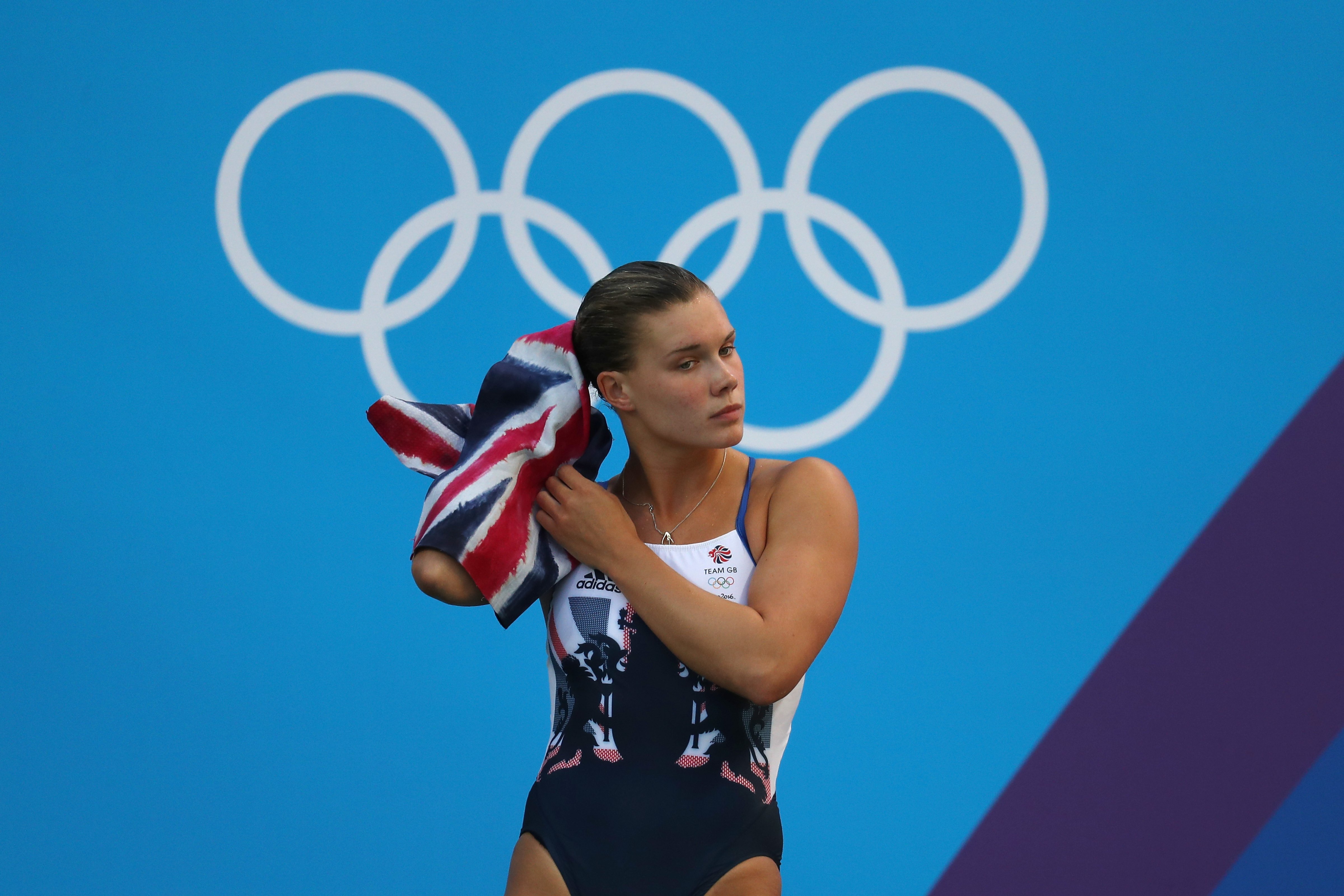 Grace Reid of Great Britain on Day 8 of the Rio 2016 Olympic Games, on August 13, 2016. (Rob Carr—Getty Images)