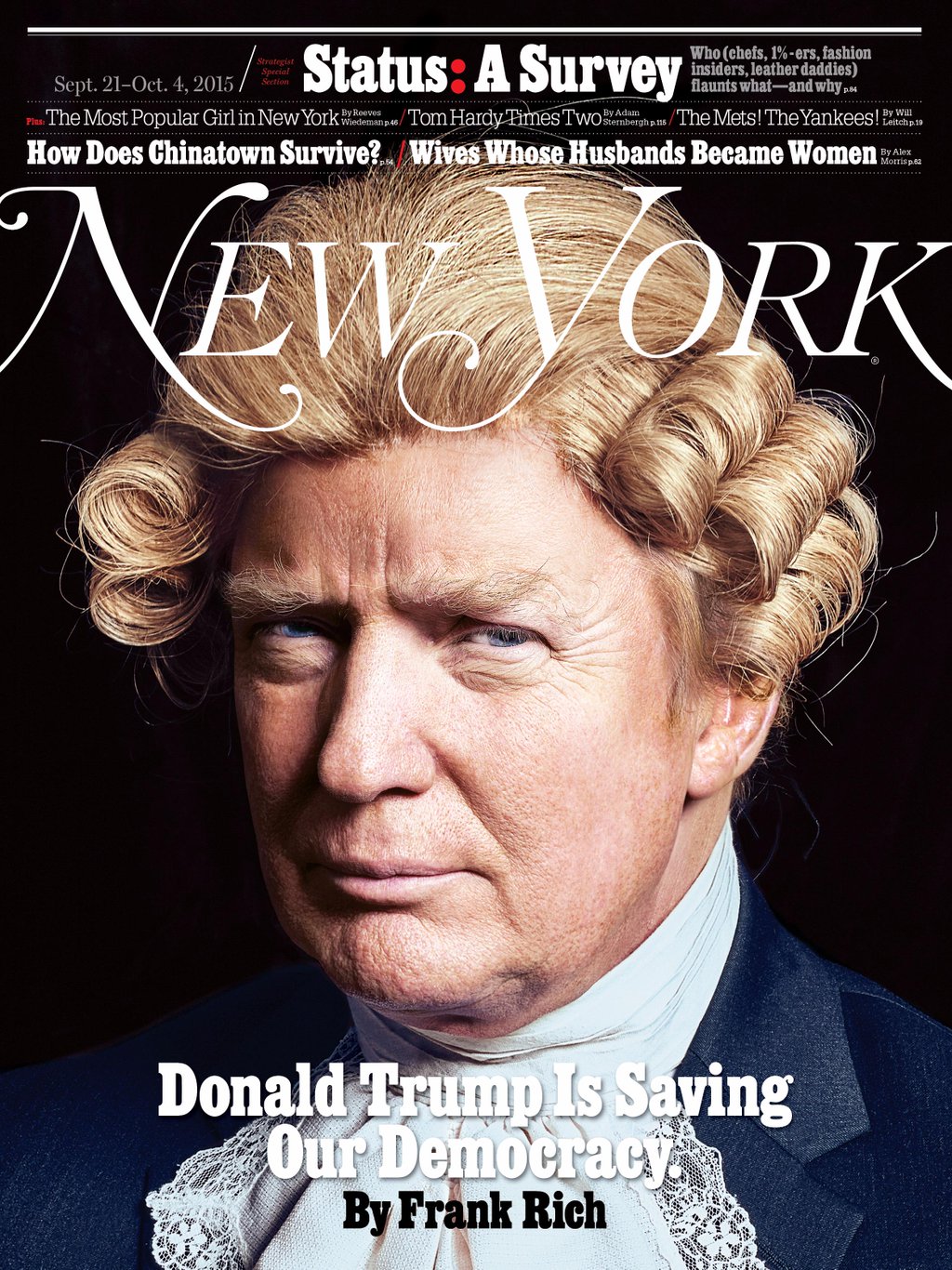 See Donald Trump's Many Magazine Covers Time