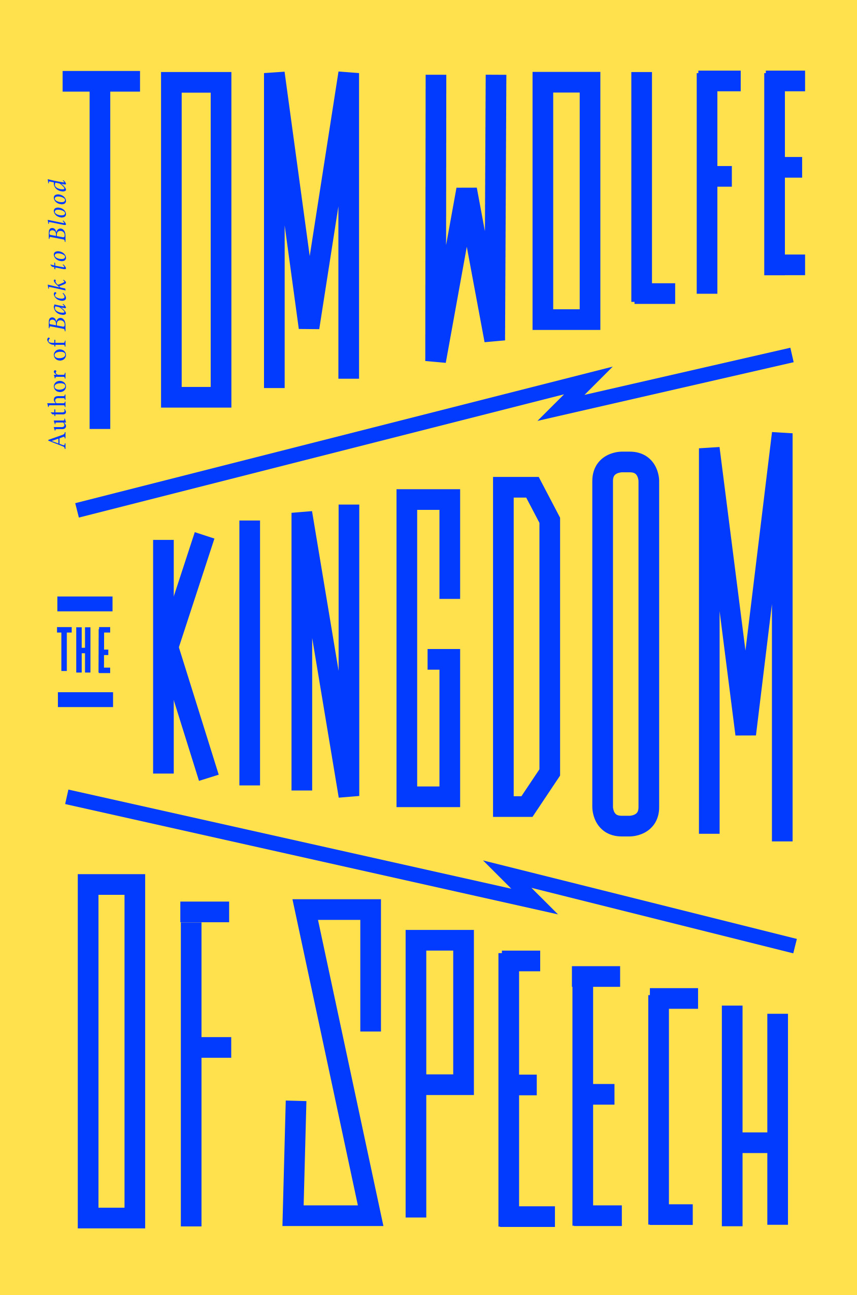 Tom Wolfe's The Kingdom of Speech