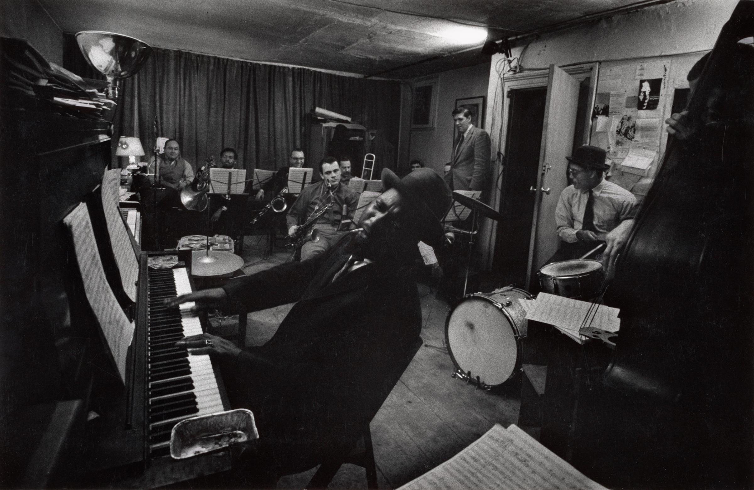 Thelonious Monk and his band, 1959.