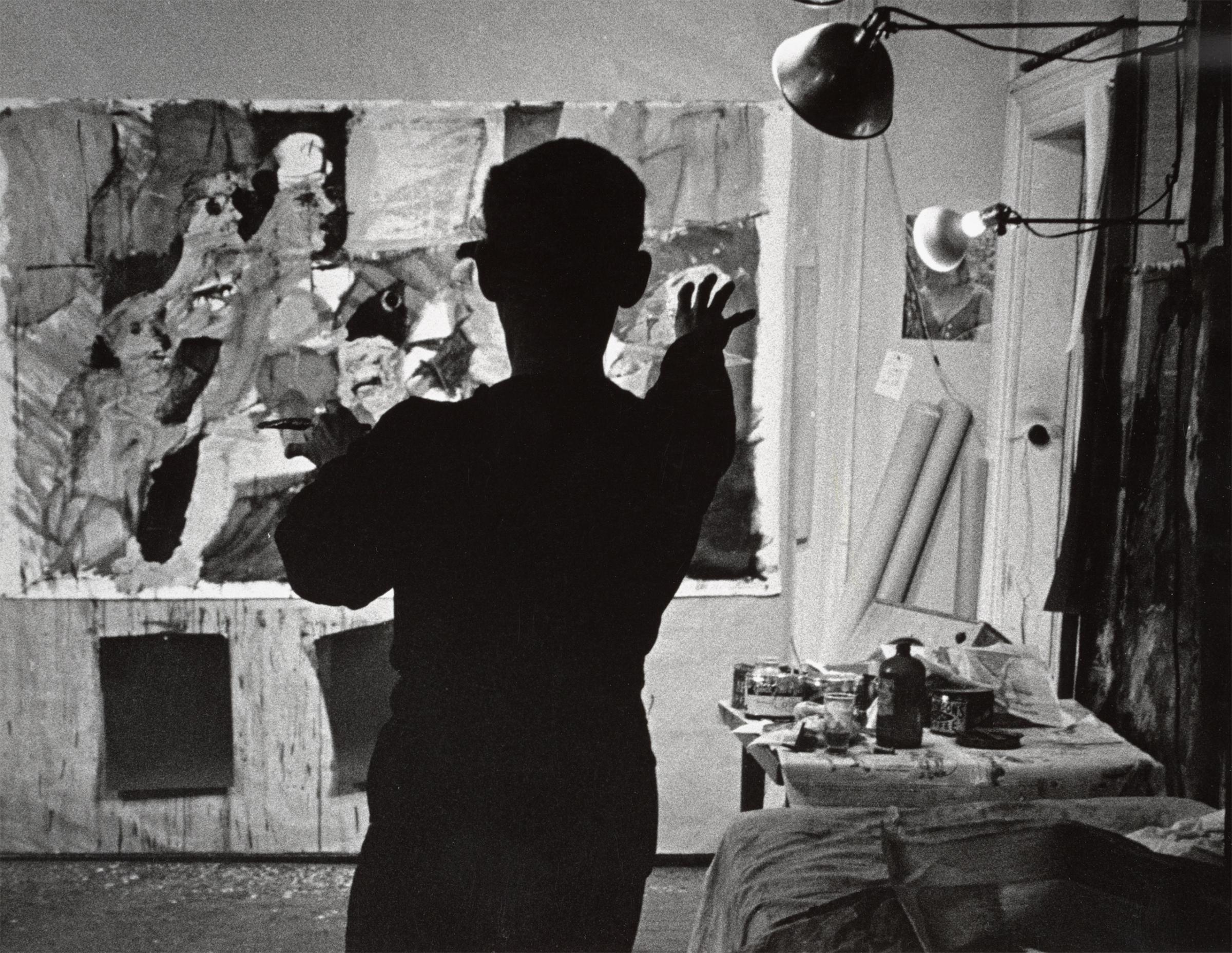 Painter David X. Young by W. Eugene Smith.