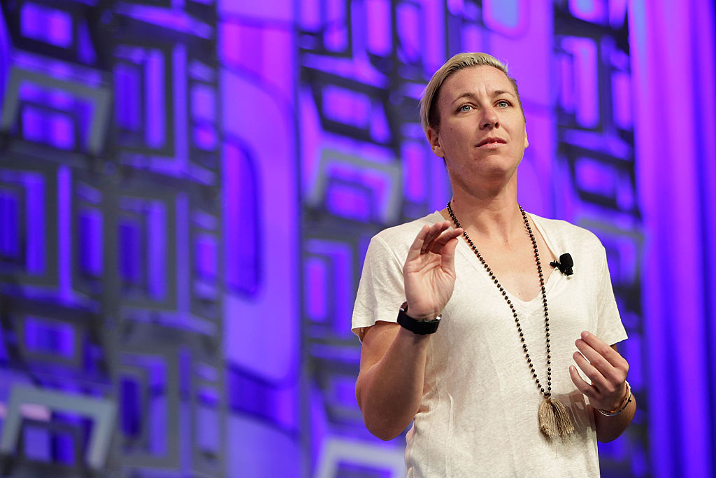 Abby Wambach at the Watermark Conference For Women 2016 Silicon Valley at the San Jose Convention Center on April 21, 2016 in San Jose, California. (Marla Aufmuth—2016 Marla Aufmuth)
