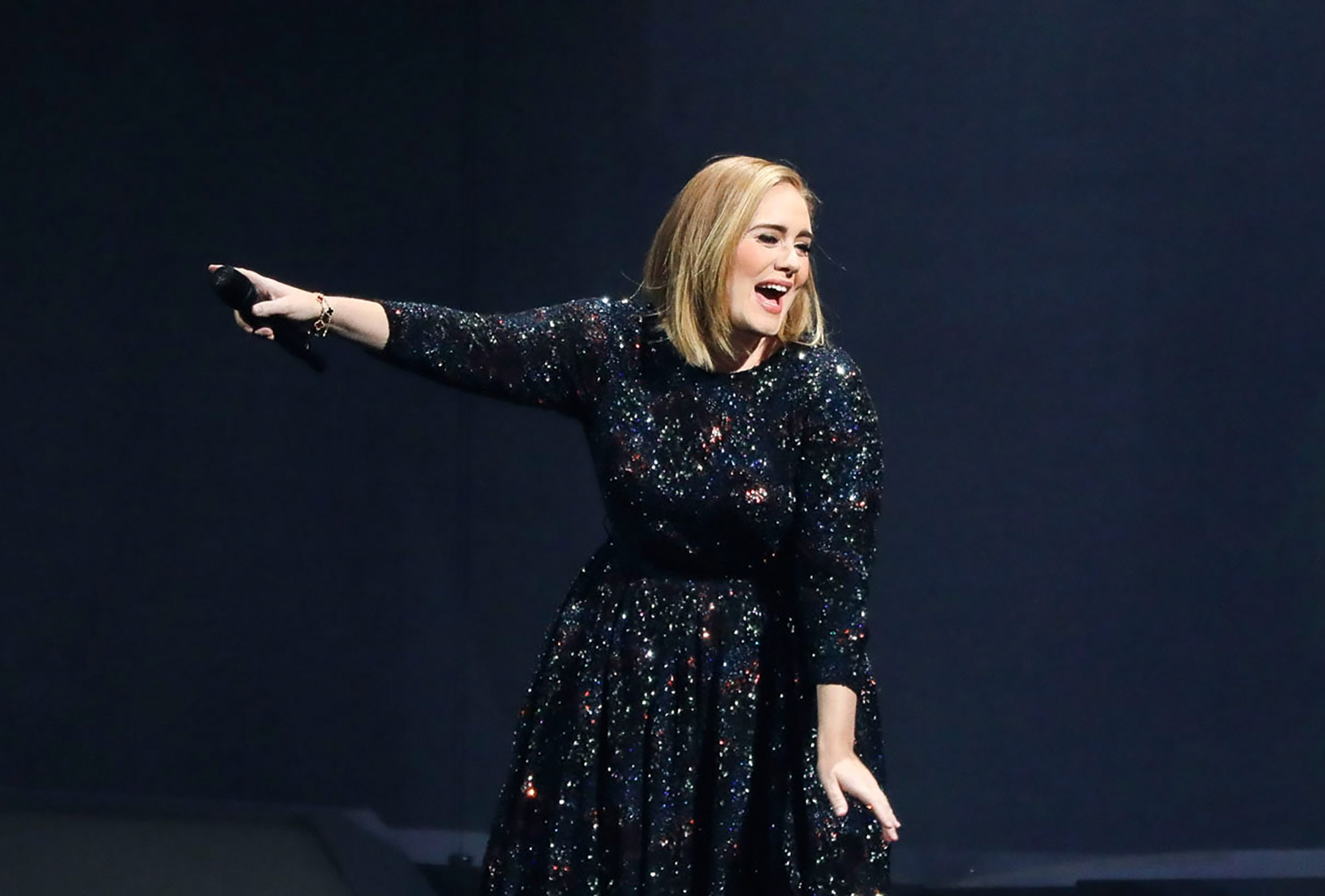 Adele performs at The Palace of Auburn Hills on September 6, 2016 in Auburn Hills, Michigan.  (Photo by Scott Legato/Getty Images for BT PR) (Scott Legato—Getty Images for BT PR)