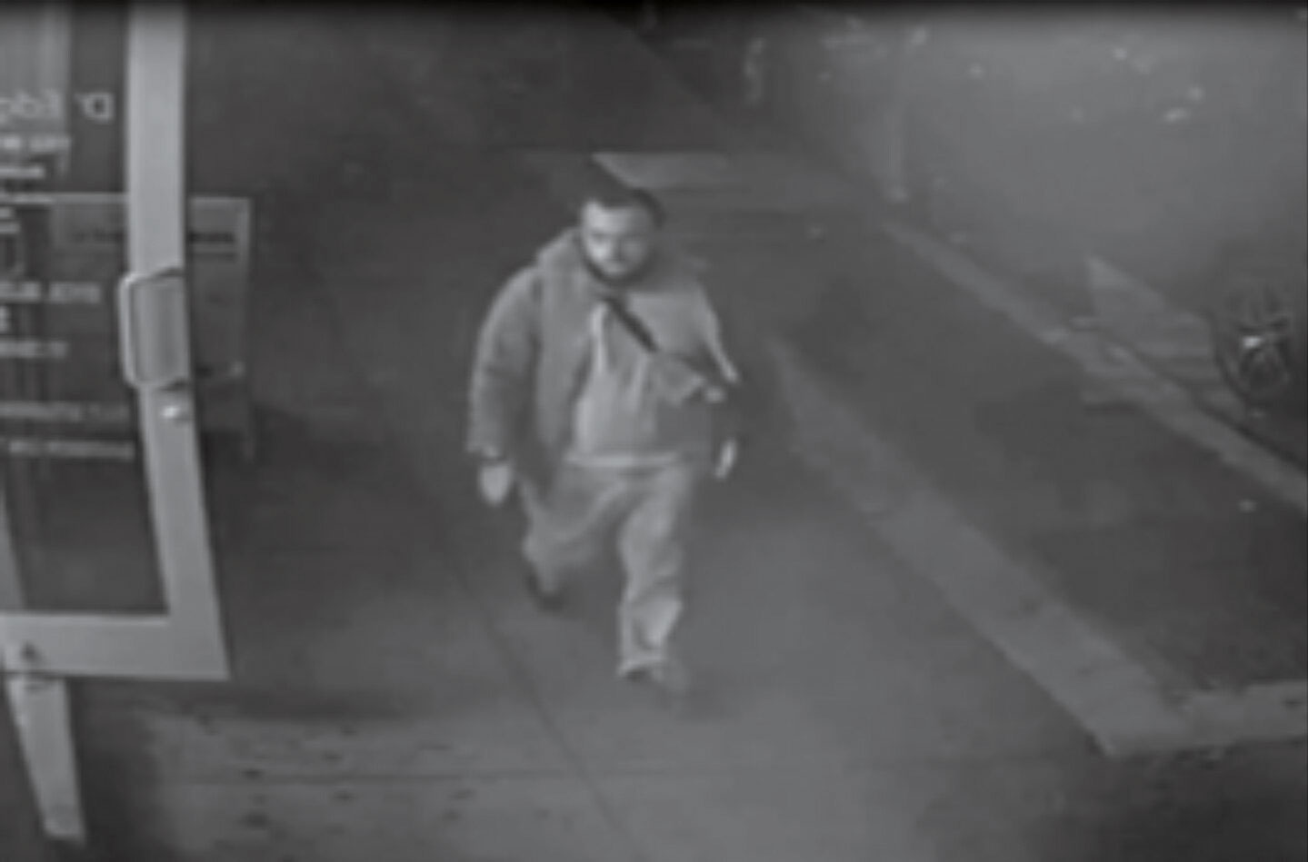 Surveillance footage shows New York City bombing suspect Ahmad Khan Rahami, 28, at the scene of the the explosion (New Jersey State Police/ZUMA PRESS)