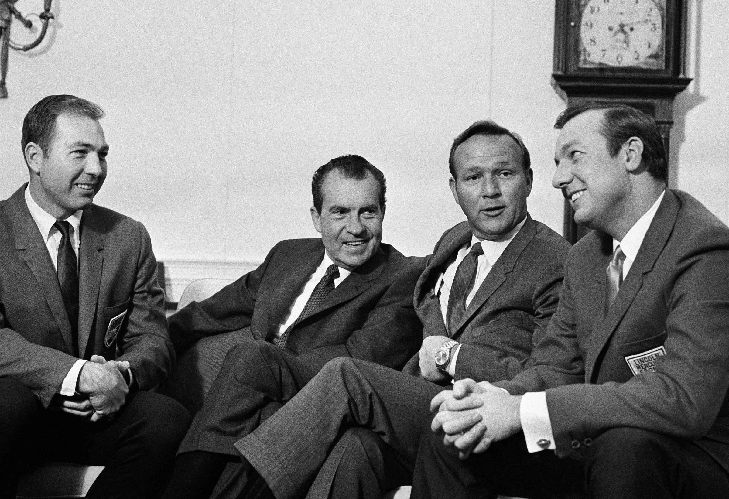 President Nixon with Sports Stars
