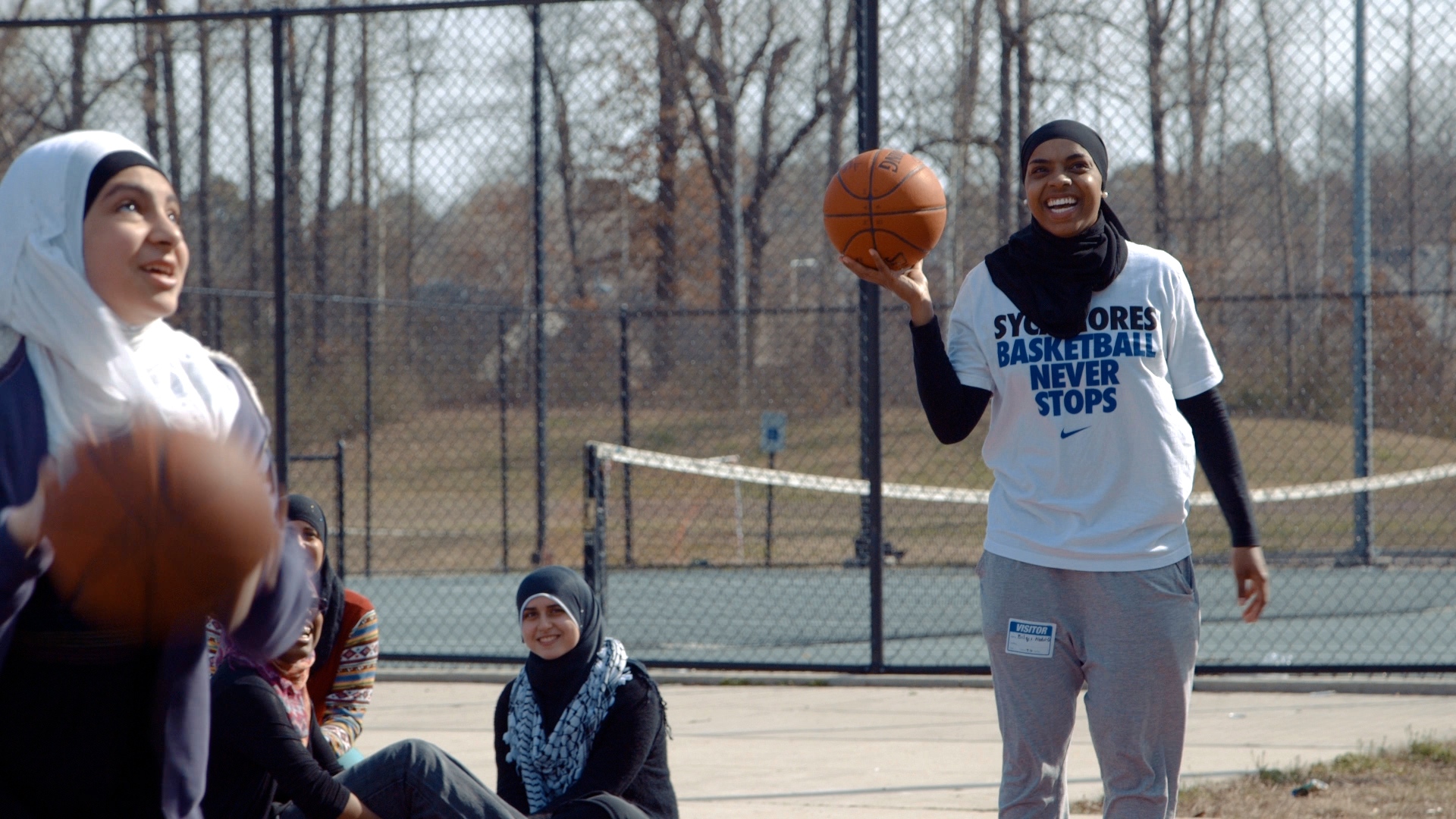 bilqis abdul qaadir hijab ban basketball