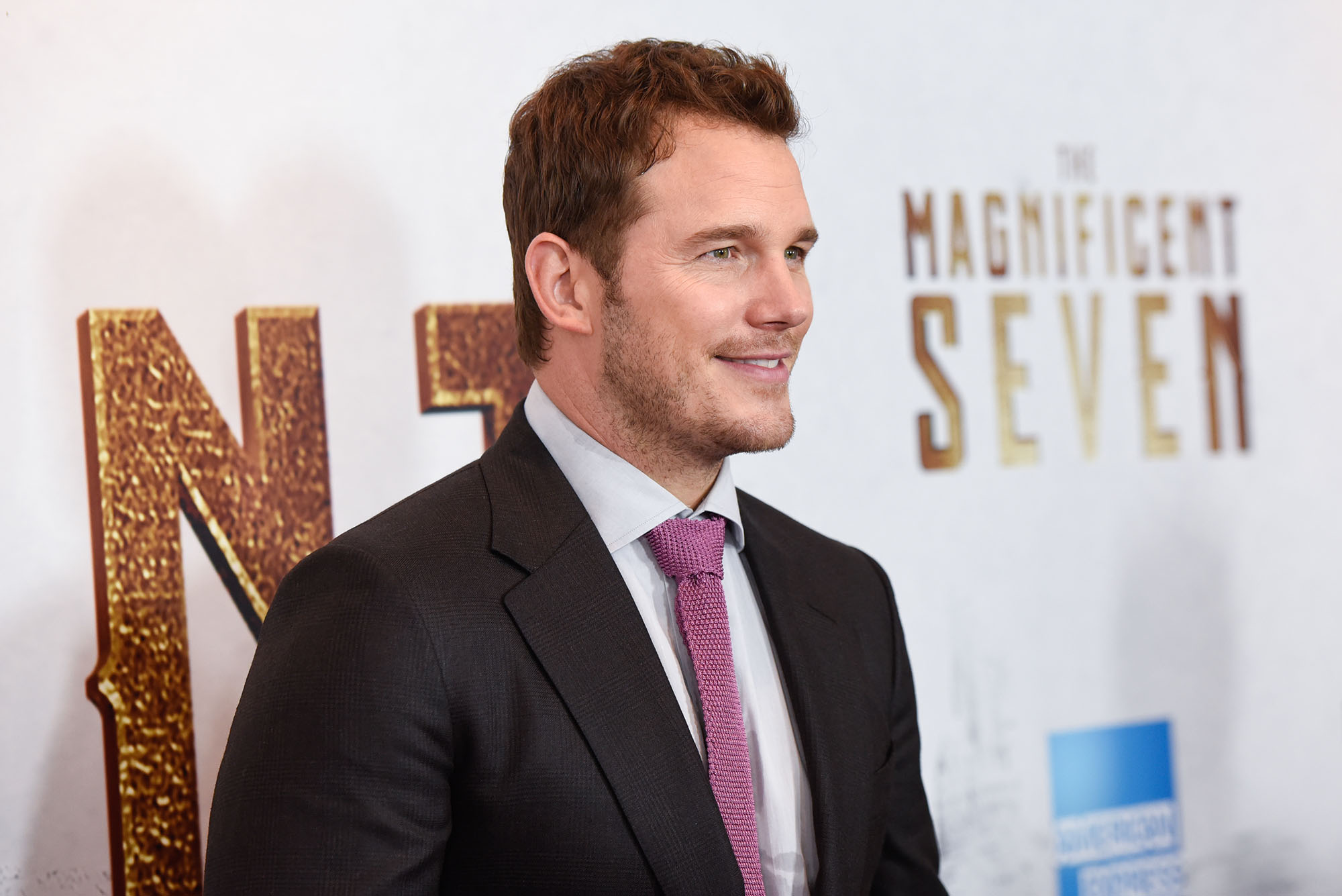 Chris Pratt attends "The Magnificent Seven" New York Premiere at the Museum of Modern Art on September 19, 2016 in New York City.  (Photo by Matthew Eisman/FilmMagic) (Matthew Eisman&mdash;FilmMagic)