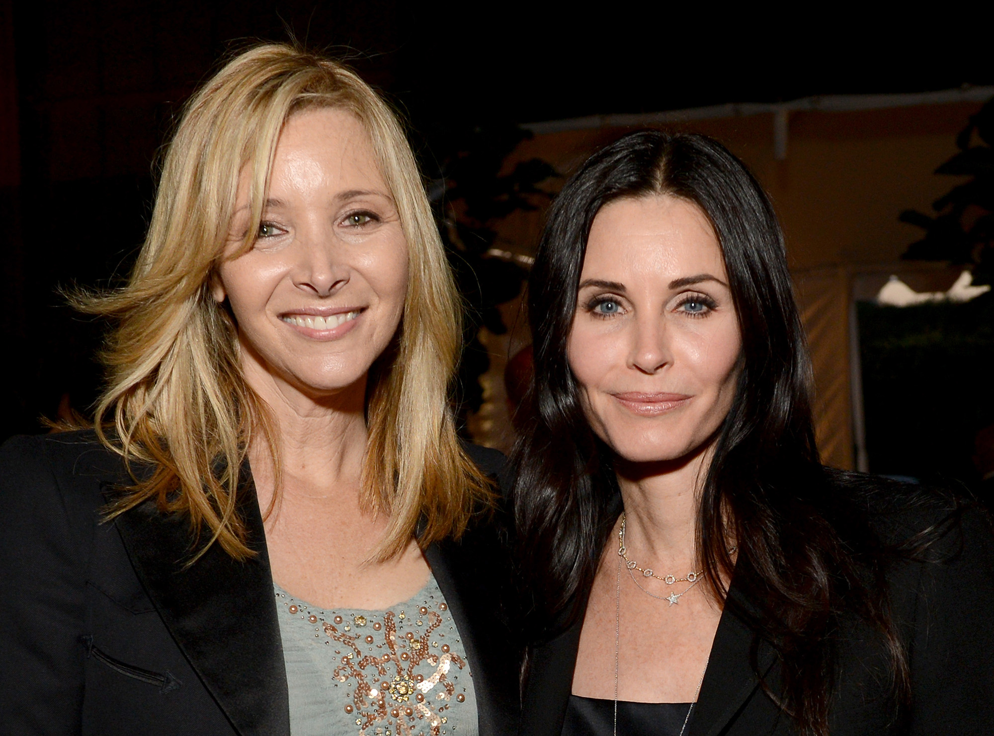 Lisa Kudrow and Courteney Cox attend LA Modernism Show on April 25, 2013 in Santa Monica, California.  (Photo by Michael Kovac/Getty Images for P.S. Arts) (Michael Kovac—Getty Images for P.S. Arts)