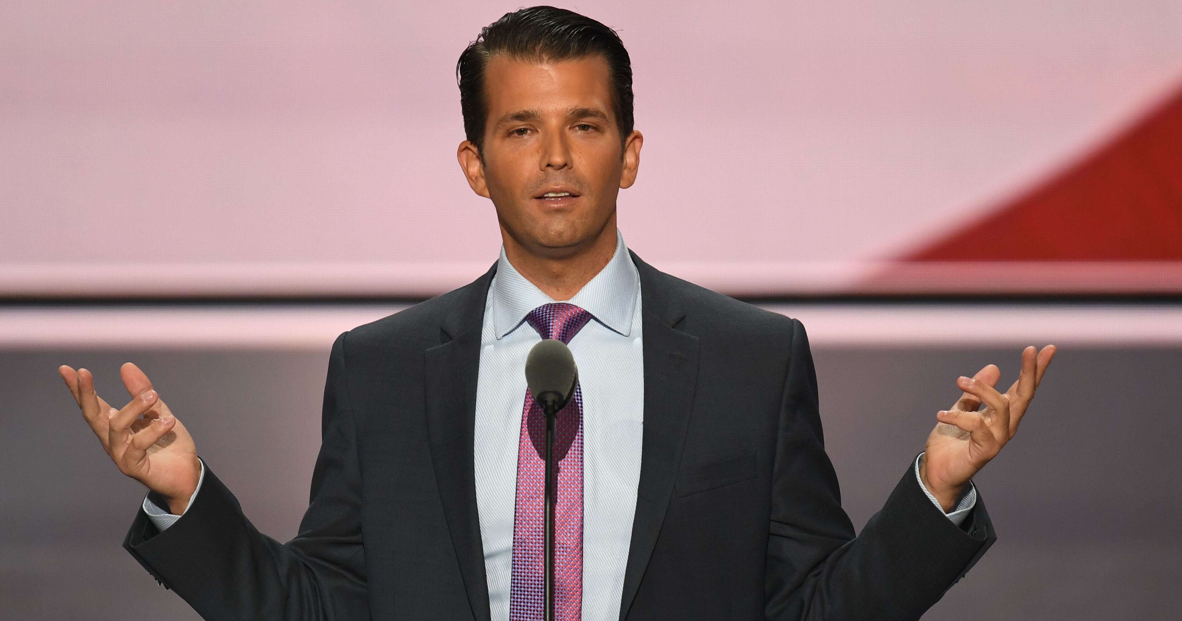Donald Trump, Jr. in Cleveland, on July 19, 2016. (Jim Watson—AFP/Getty Images)