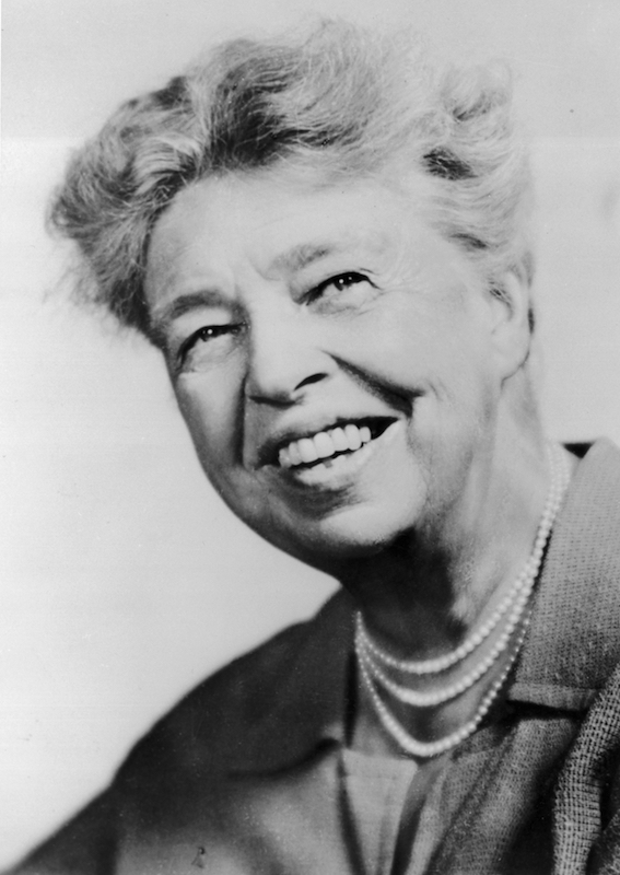 circa 1935:  Headshot of Eleanor Roosevelt (Hulton Archive / Getty Images)
