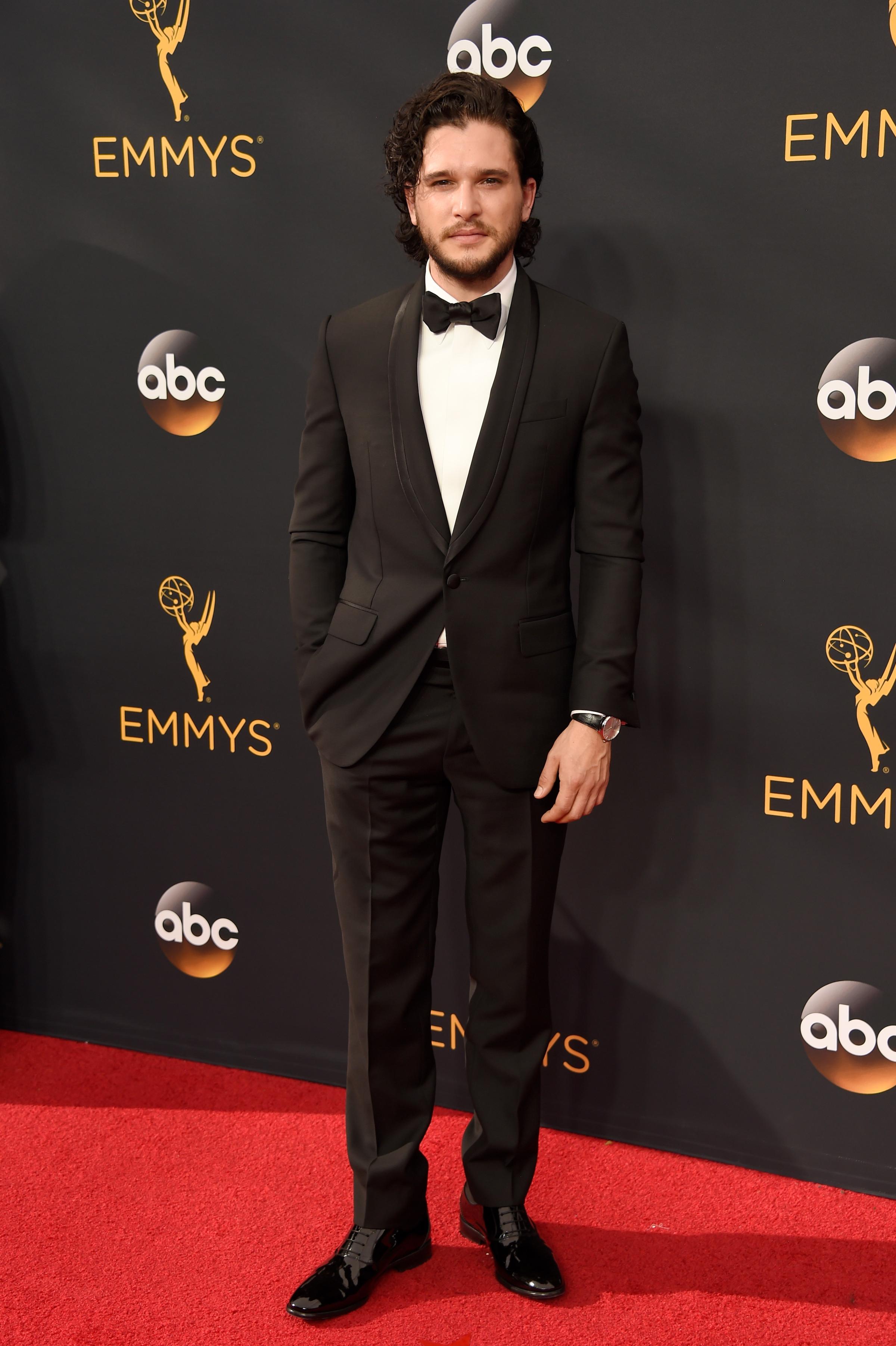 Kit Harrington arrives at the 68th Annual Primetime Emmy Awards at Microsoft Theater on September 18, 2016 in Los Angeles.